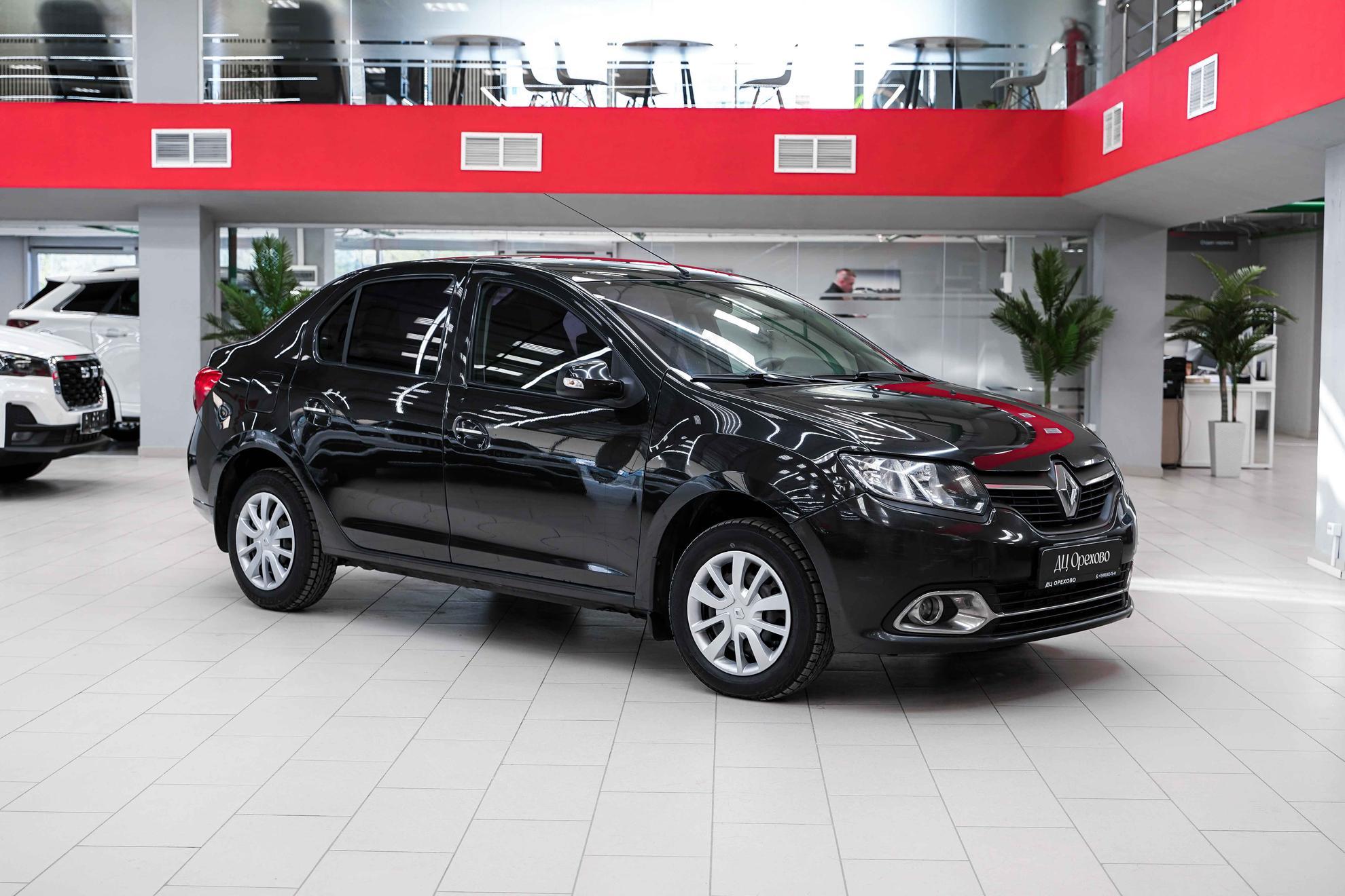 Renault Logan 2014, черный, ДЦ Орехово