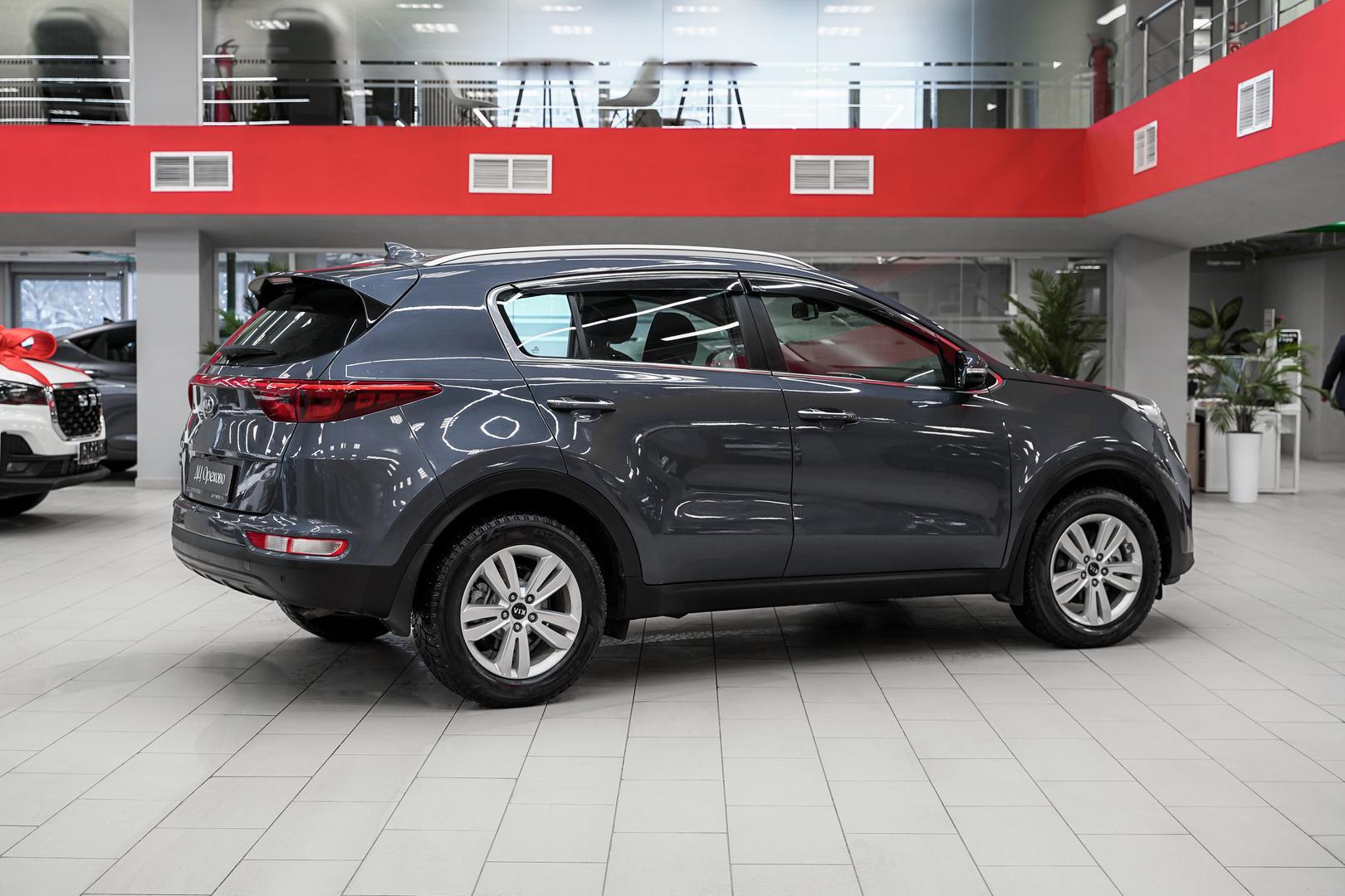 Kia Sportage 2016, синий, ДЦ Орехово