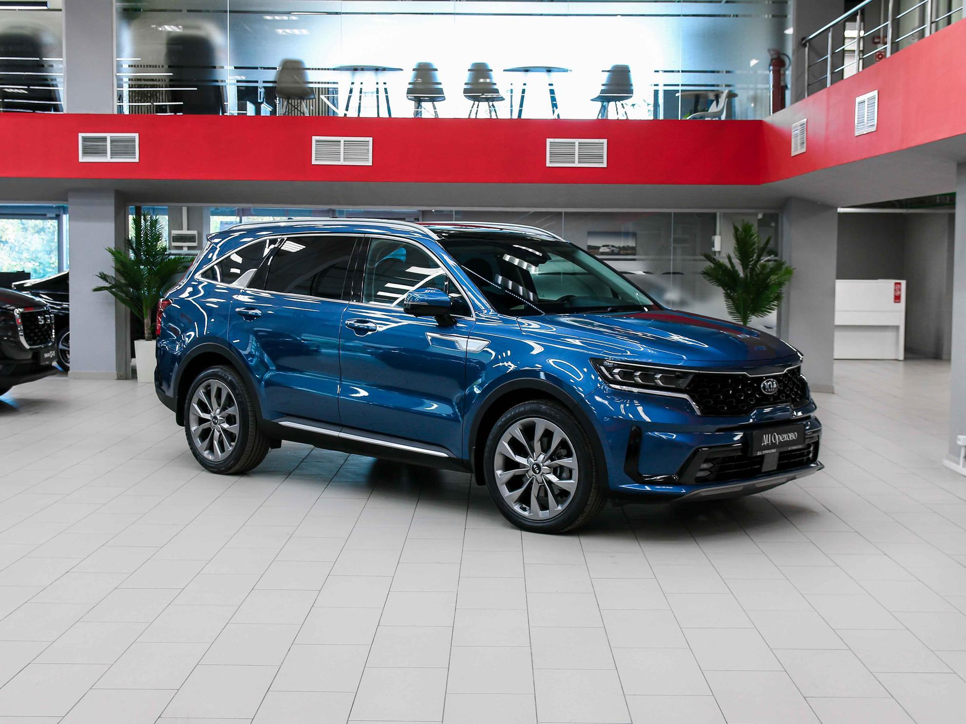 Kia Sorento 2021, синий, ДЦ Орехово