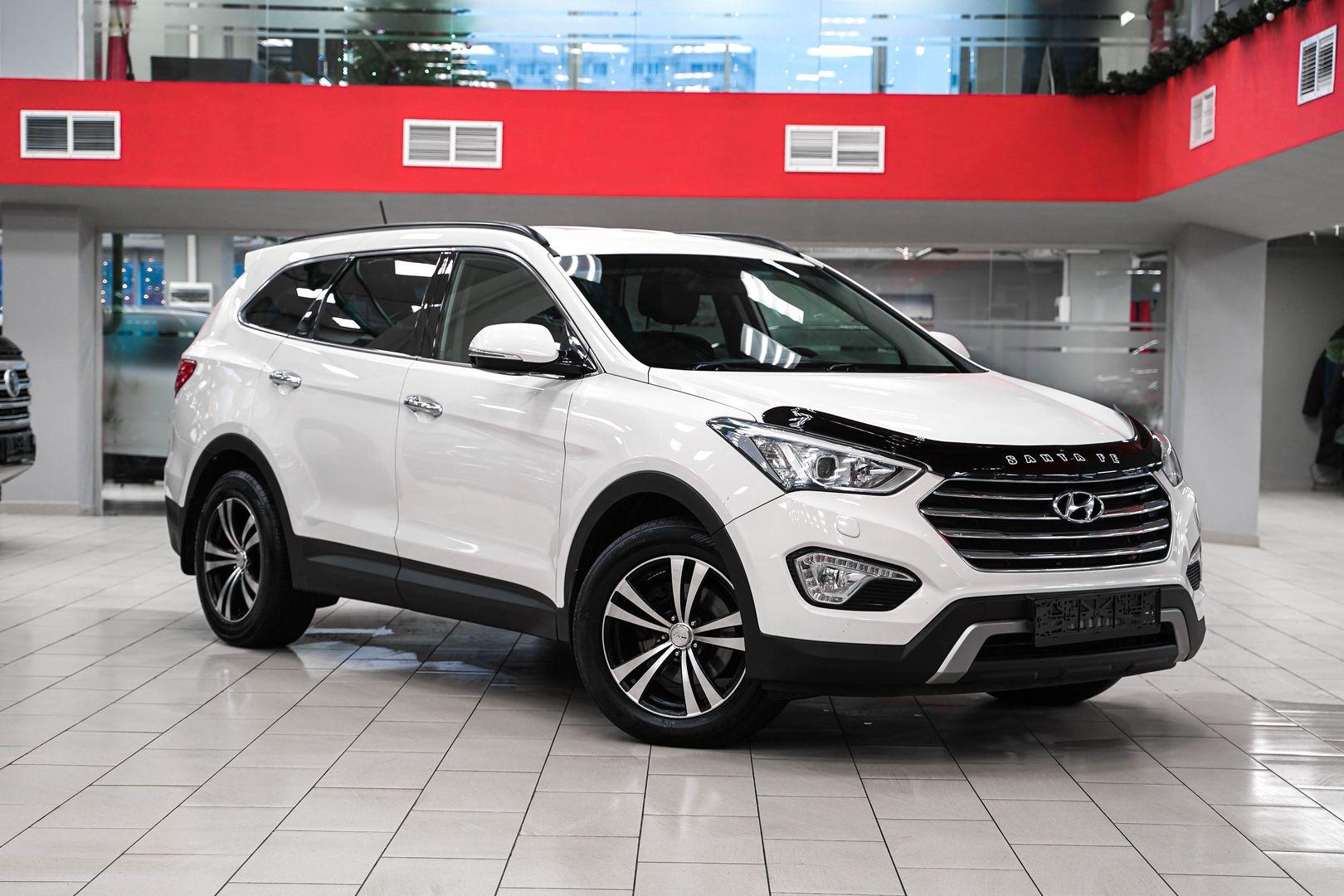 Hyundai Santa Fe 2014, белый, ДЦ Орехово