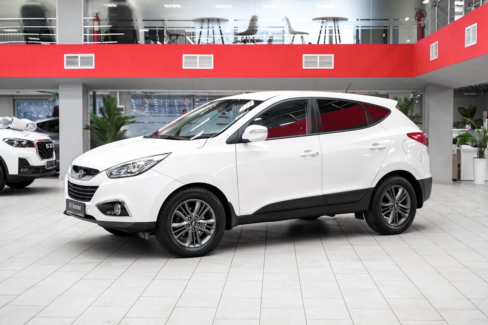 Hyundai ix35 2014, белый, ДЦ Орехово