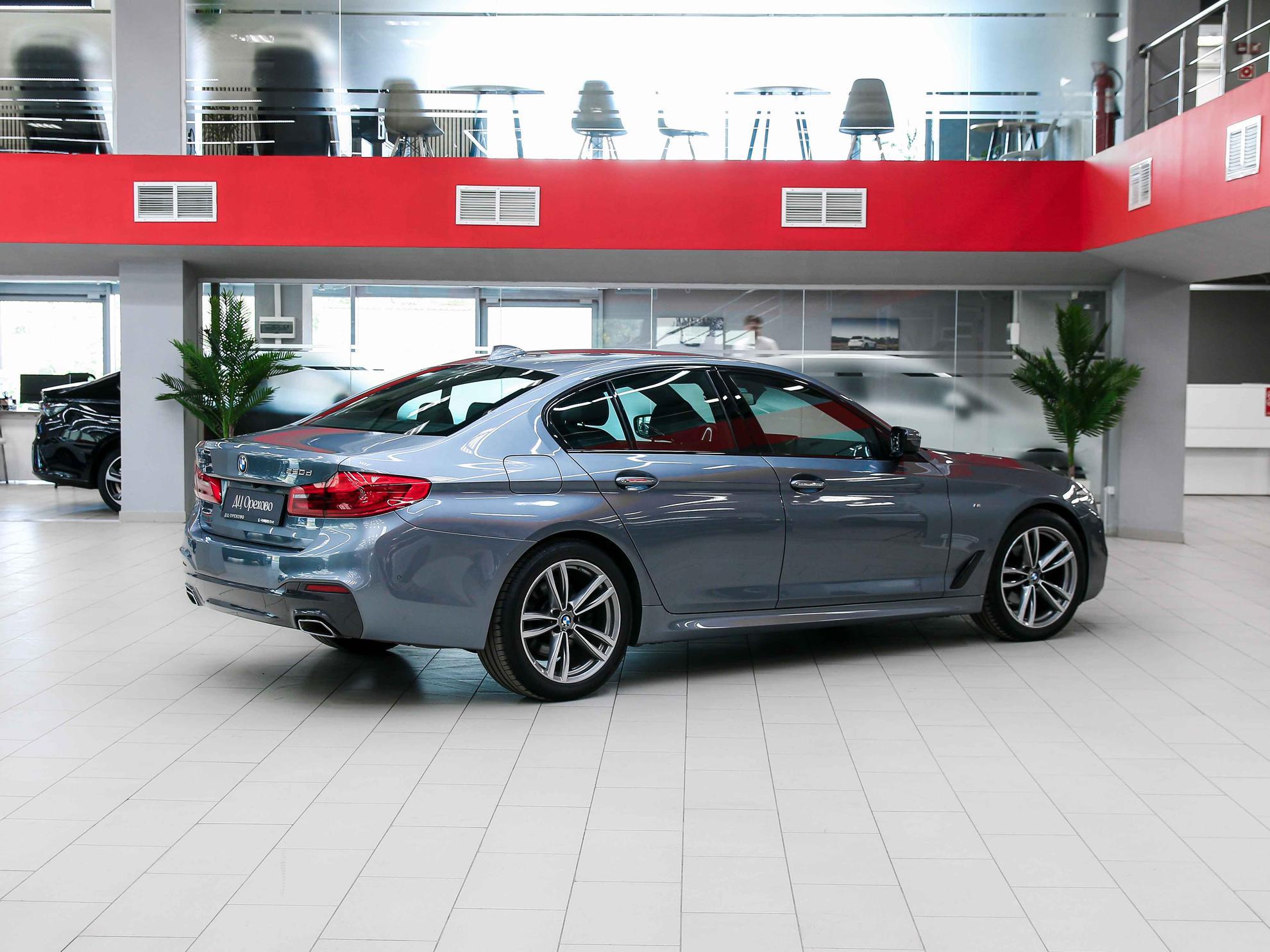 BMW 5 серии 2018, серый, ДЦ Орехово