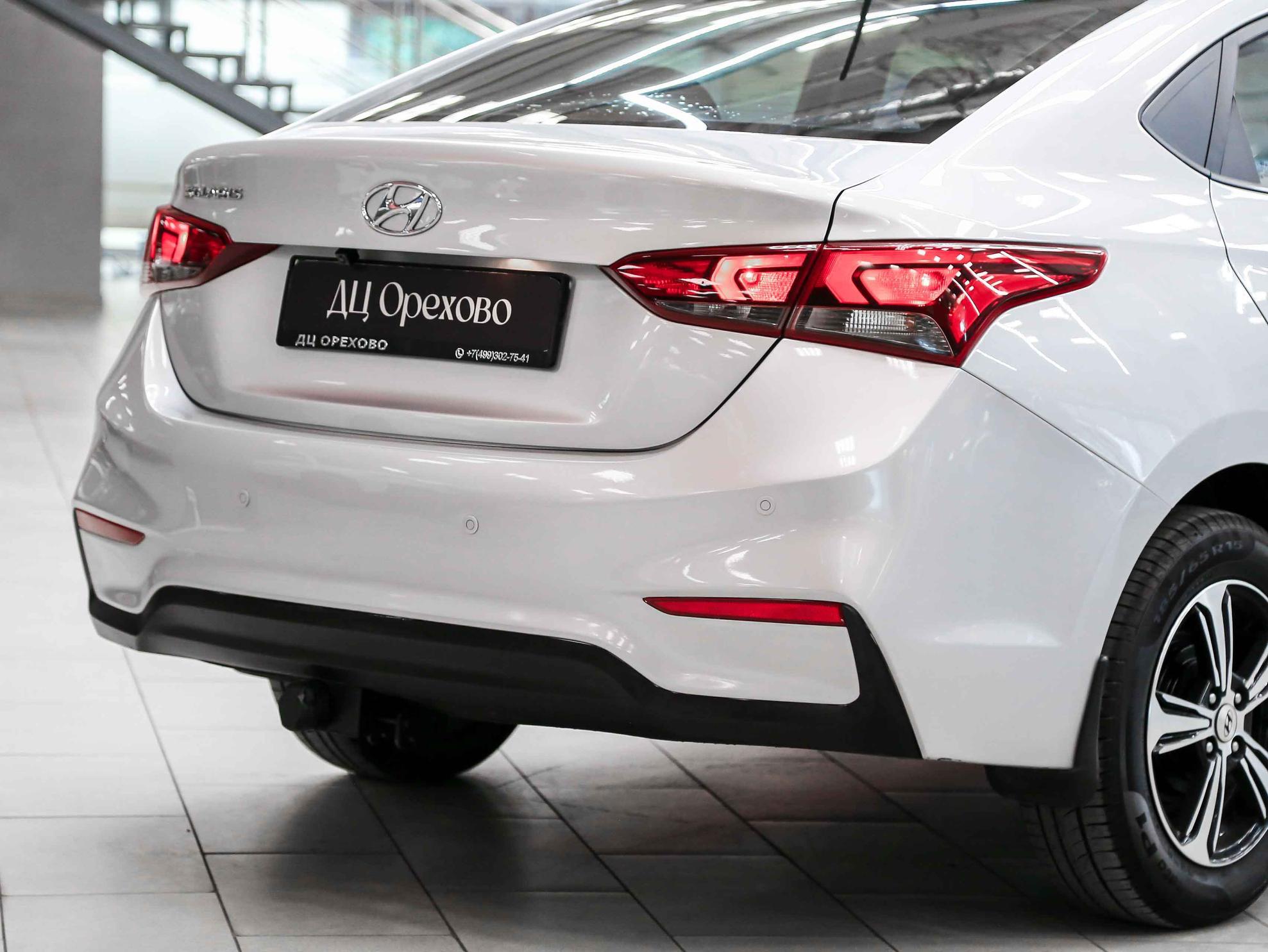 Hyundai Solaris 2019, серебряный, ДЦ Орехово