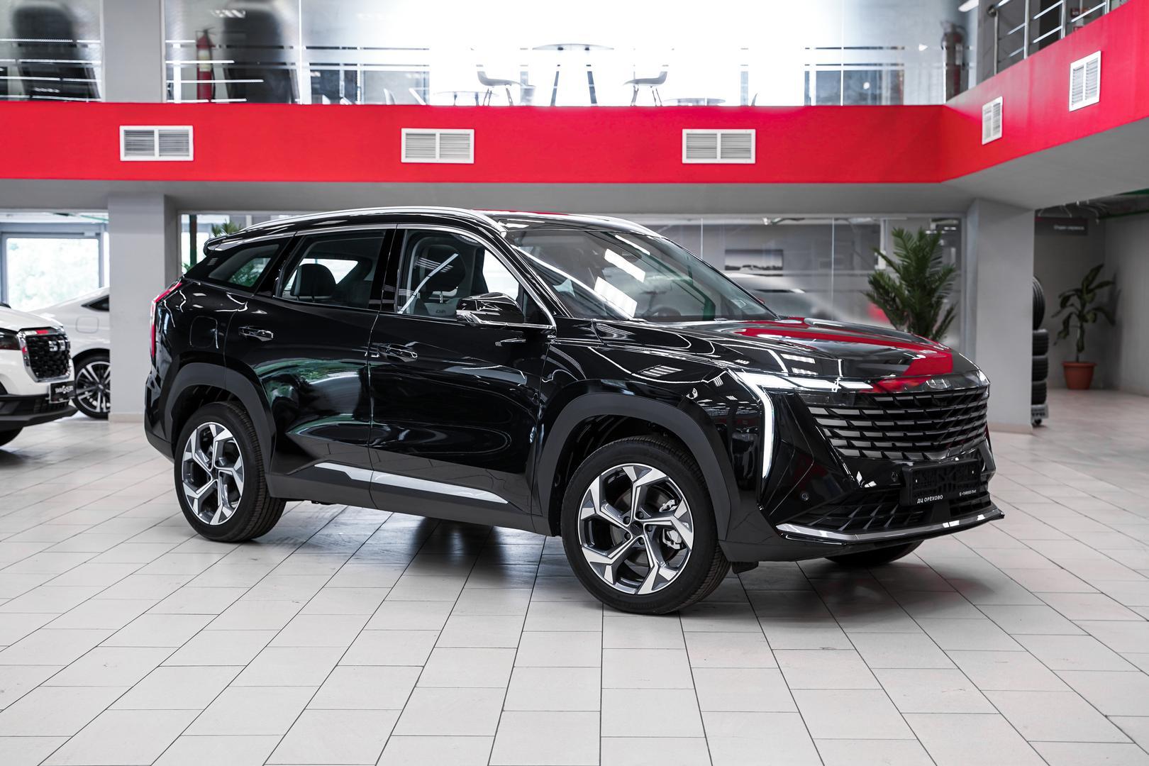 Geely Atlas 2024, черный, ДЦ Орехово