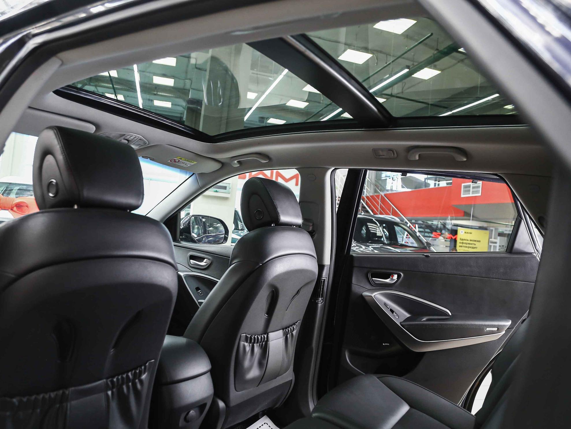 Hyundai Santa Fe 2017, синий, ДЦ Орехово
