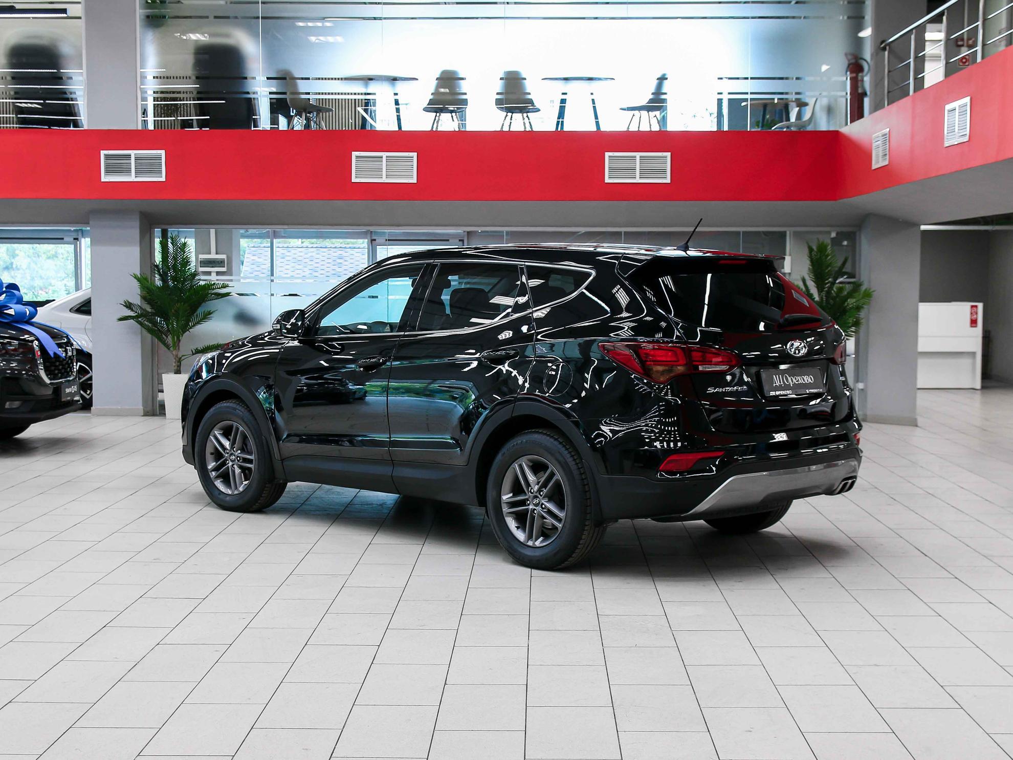Hyundai Santa Fe 2016, черный, ДЦ Орехово
