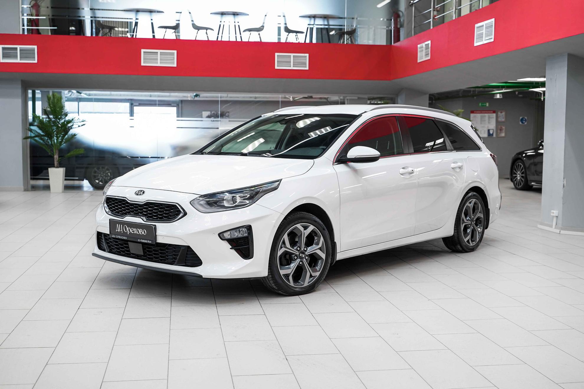 Kia Ceed 2019, белый, ДЦ Орехово