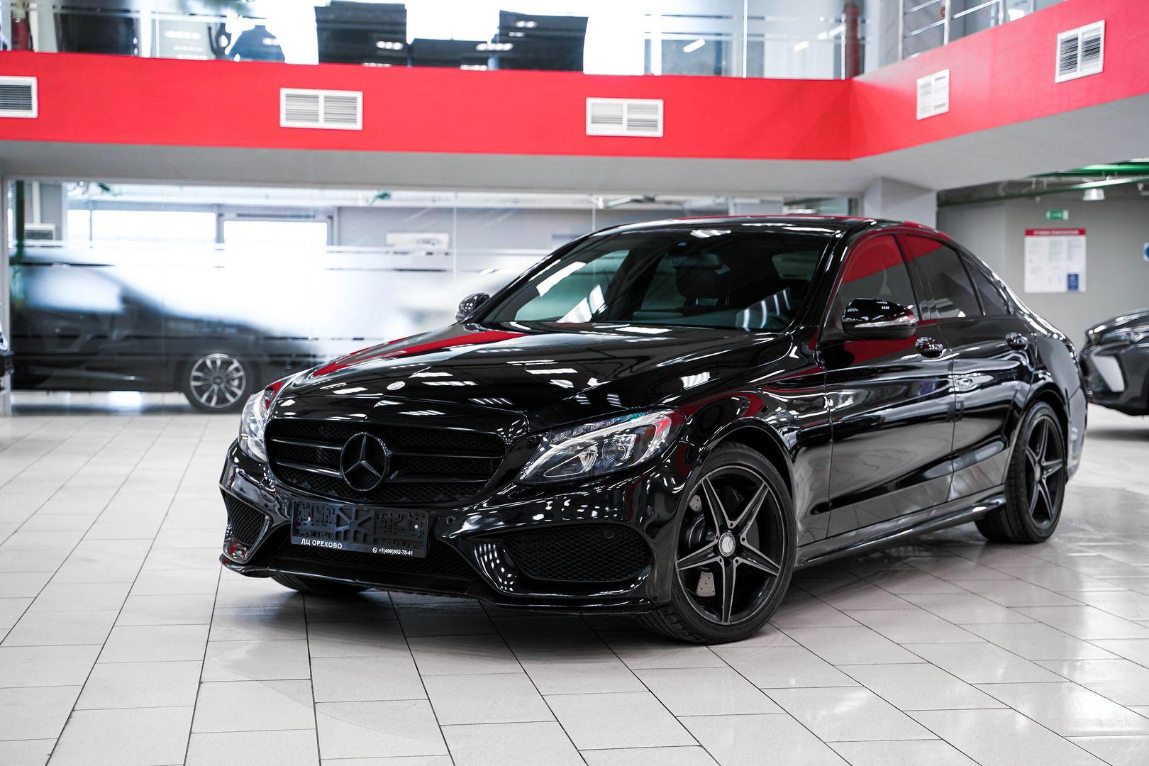 Mercedes-Benz C-Класс 2016, черный, ДЦ Орехово