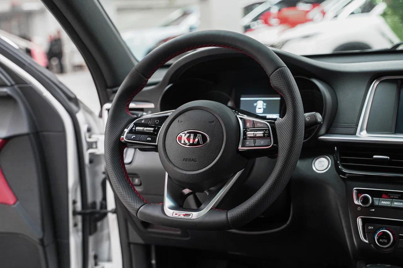 Kia Optima 2018, белый, ДЦ Орехово