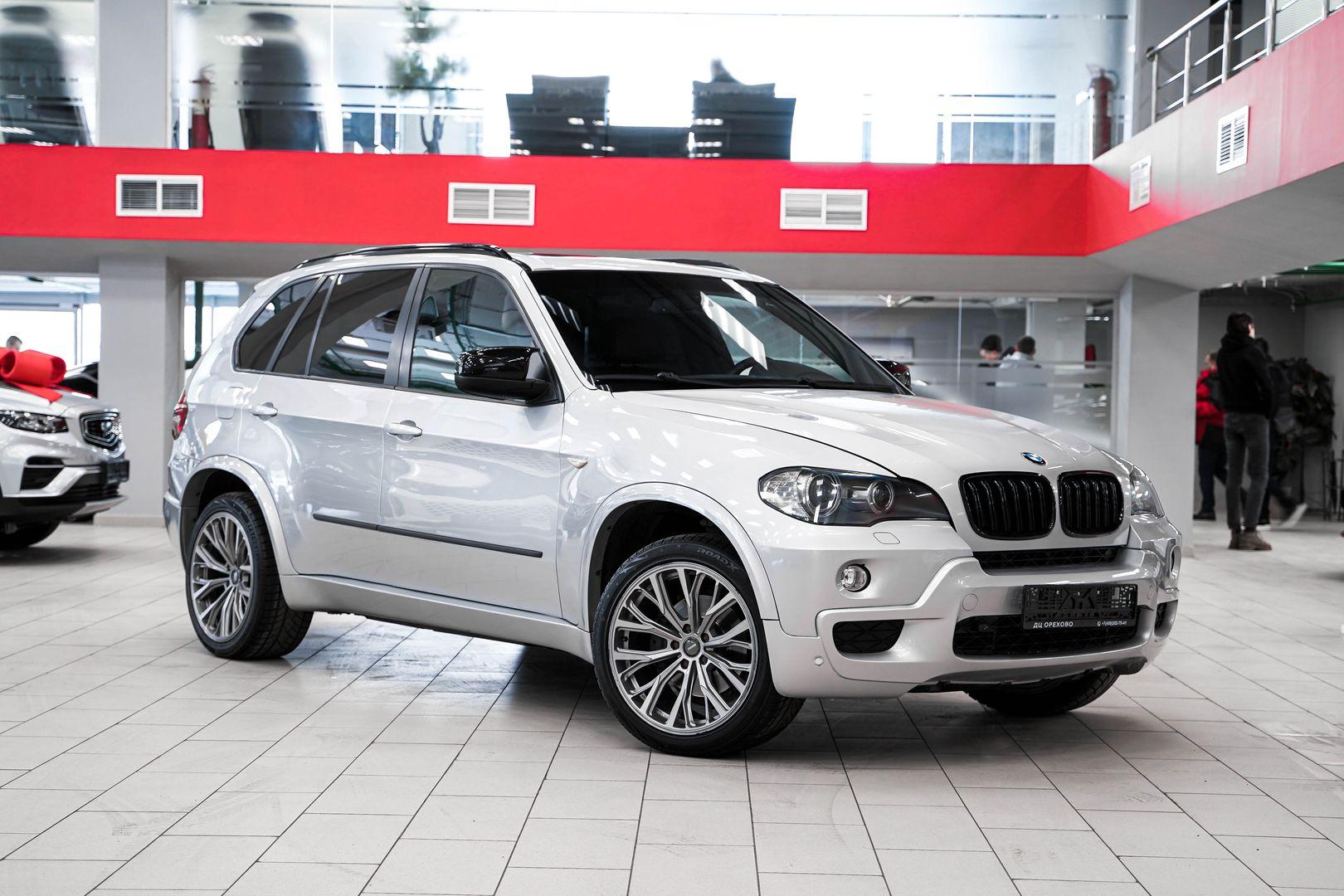 BMW X5 2007, серебряный, ДЦ Орехово