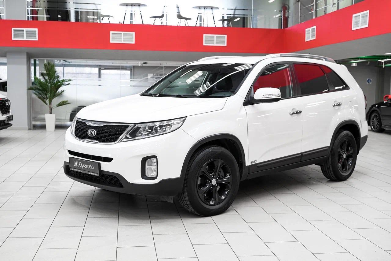 Kia Sorento 2014, белый, ДЦ Орехово