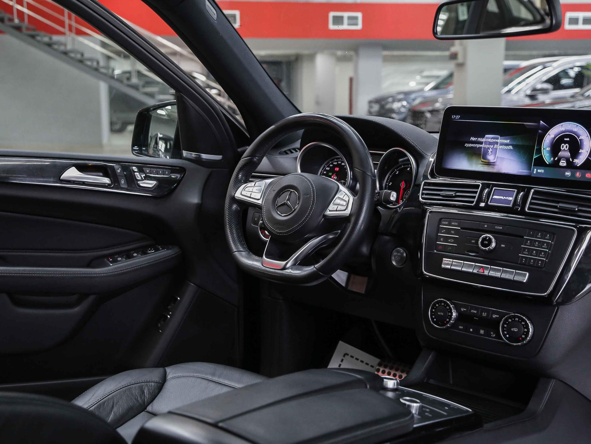 Mercedes-Benz GLS 2017, синий, ДЦ Орехово