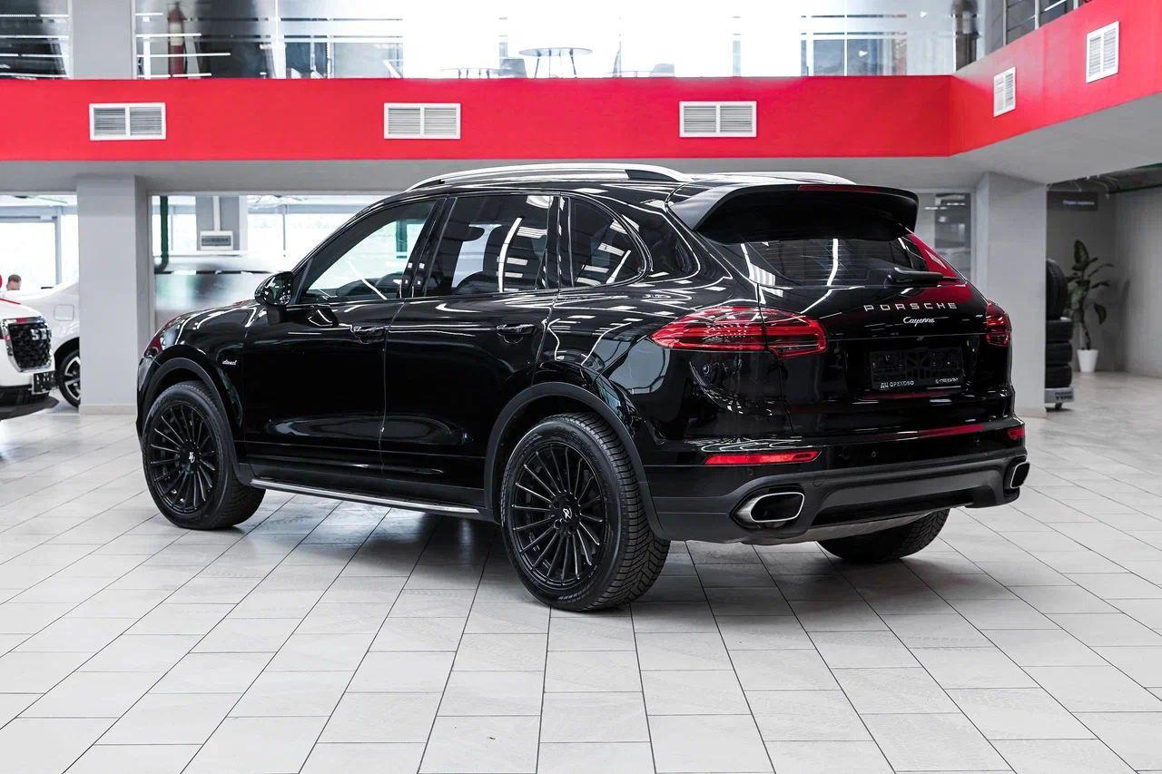 Porsche Cayenne 2014, черный, ДЦ Орехово