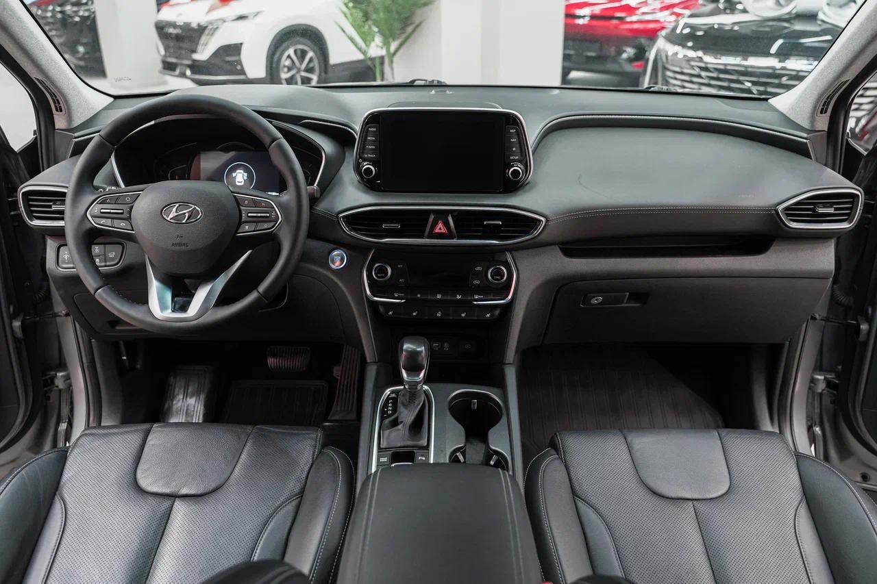 Hyundai Santa Fe 2019, серый, ДЦ Орехово
