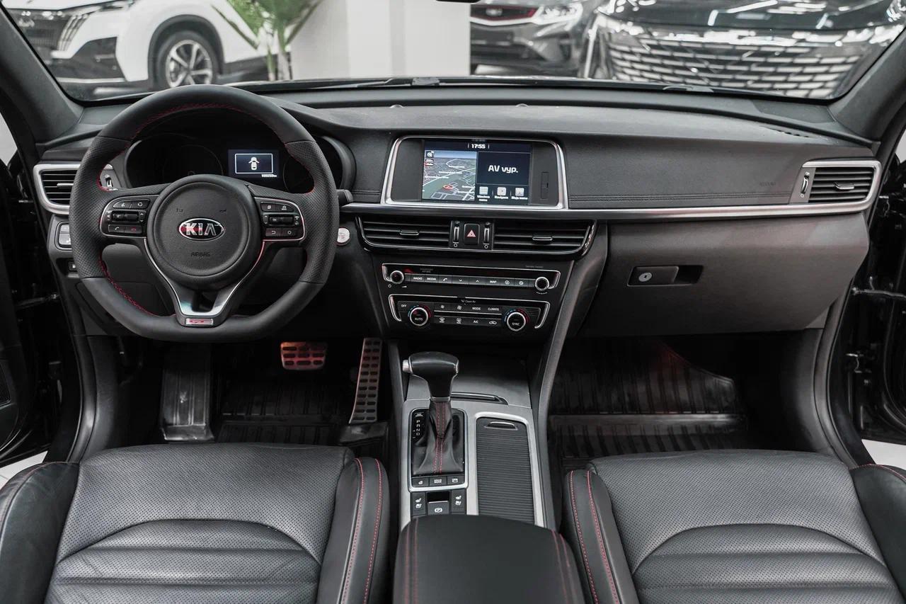 Kia Optima 2017, черный, ДЦ Орехово