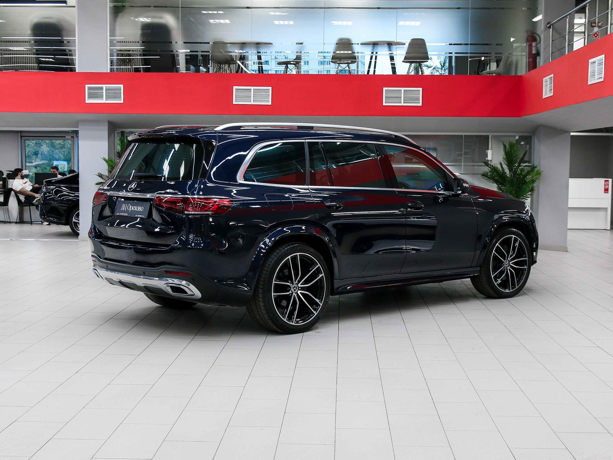 Mercedes-Benz GLS 2021, синий, ДЦ Орехово