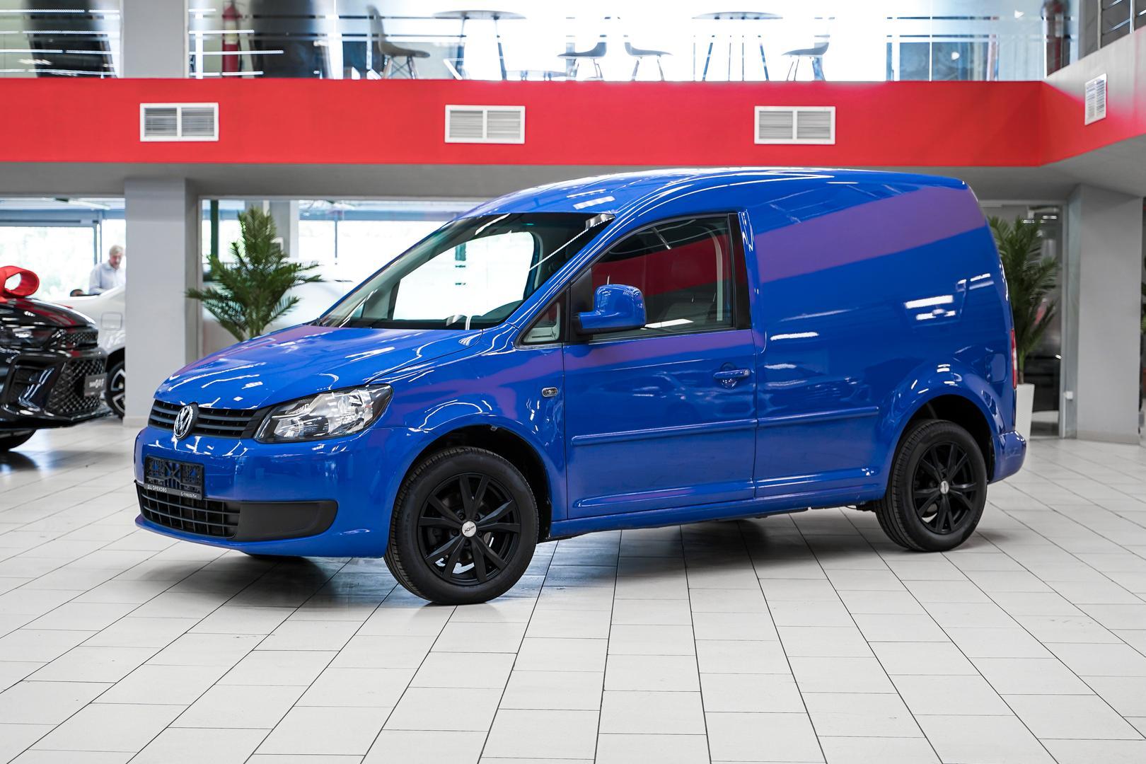 Volkswagen Caddy 2010, синий, ДЦ Орехово
