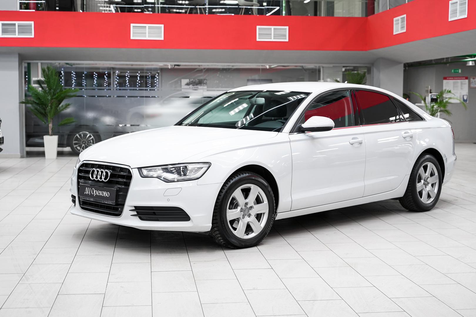 Audi A6 2013, белый, ДЦ Орехово