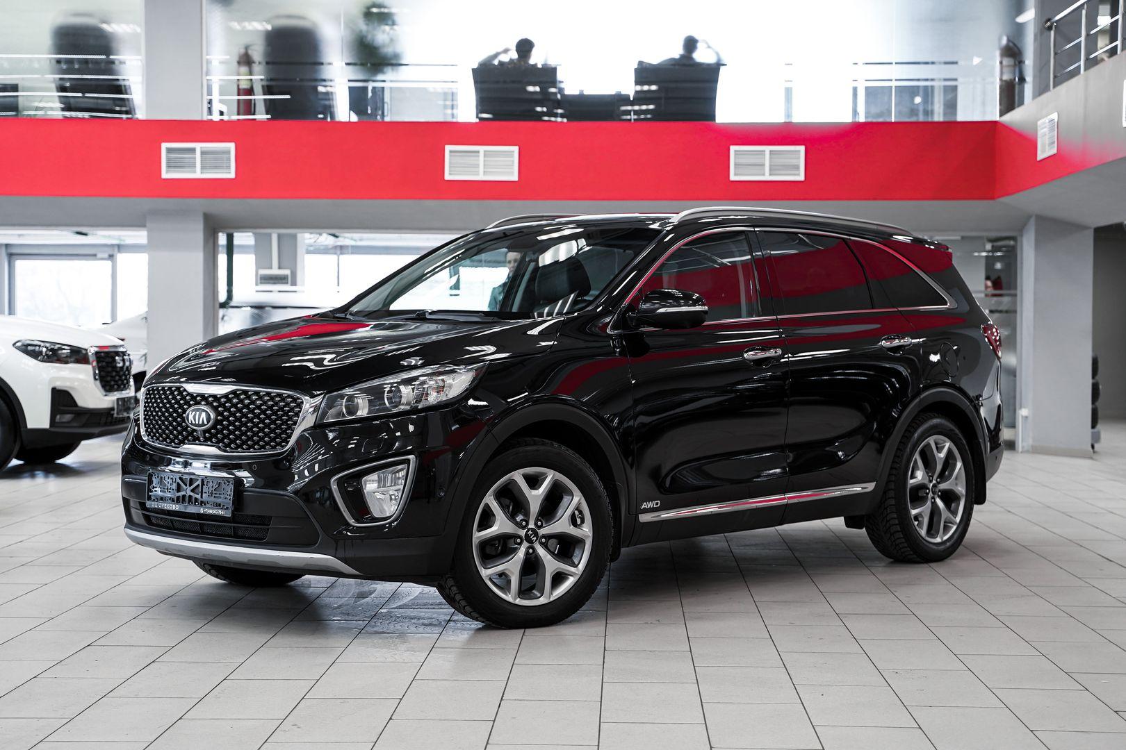 Kia Sorento 2017, черный, ДЦ Орехово