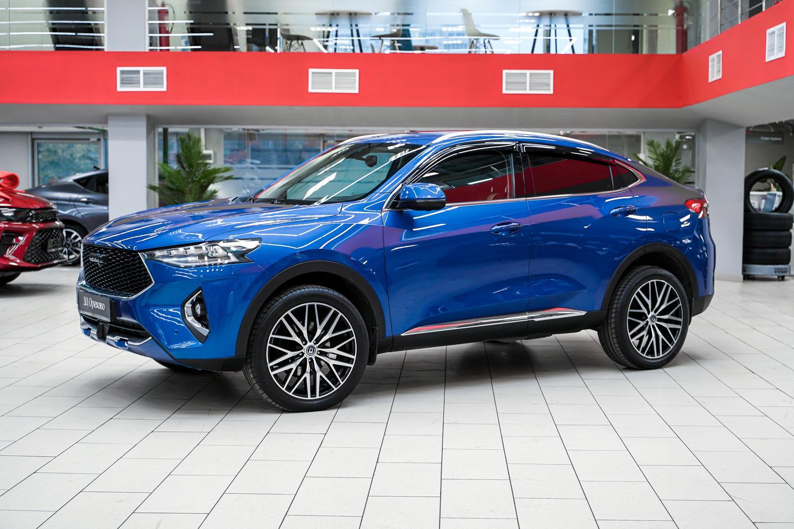 Haval F7x 2020, синий, ДЦ Орехово