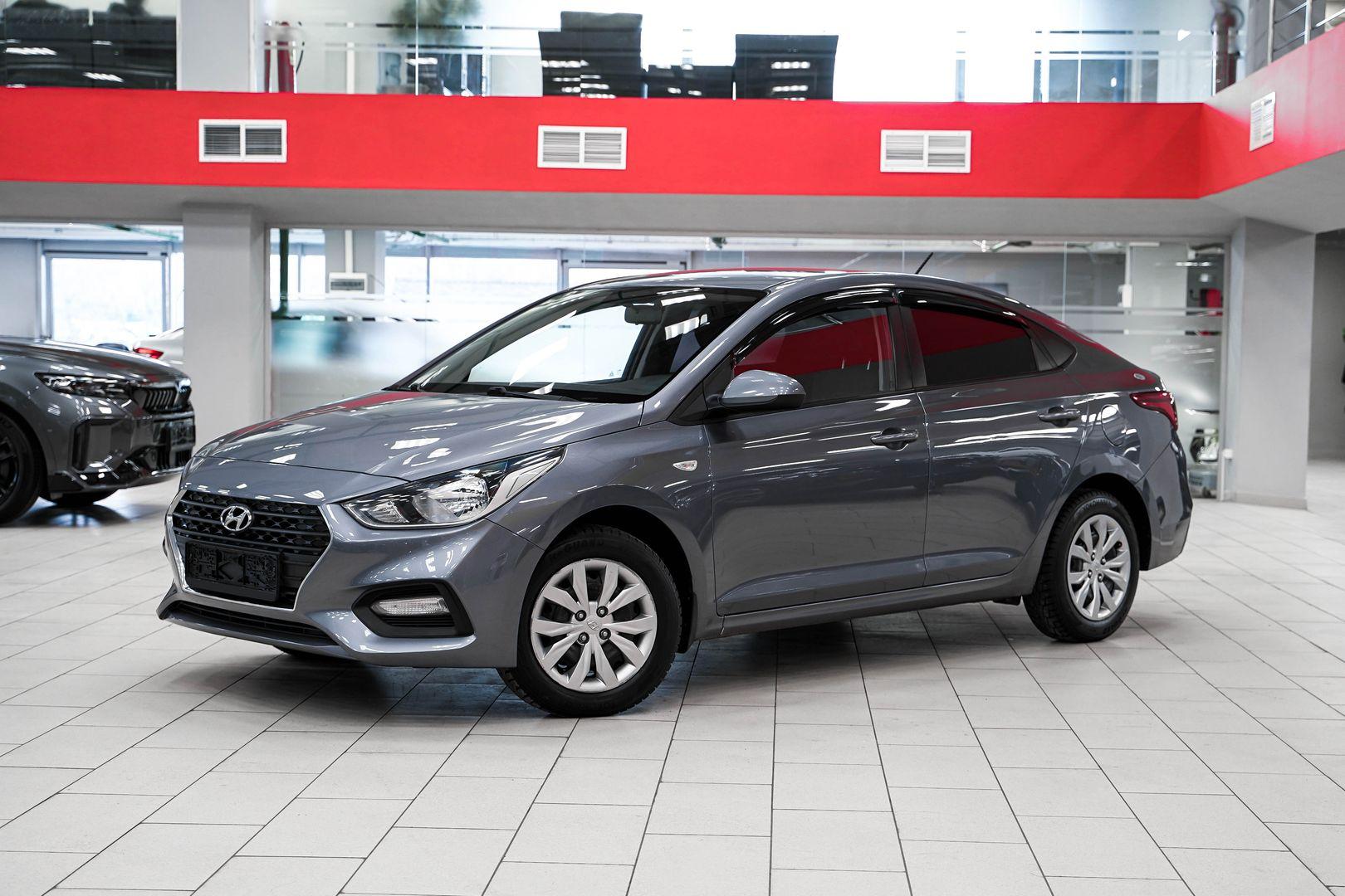 Hyundai Solaris 2019, серый, ДЦ Орехово