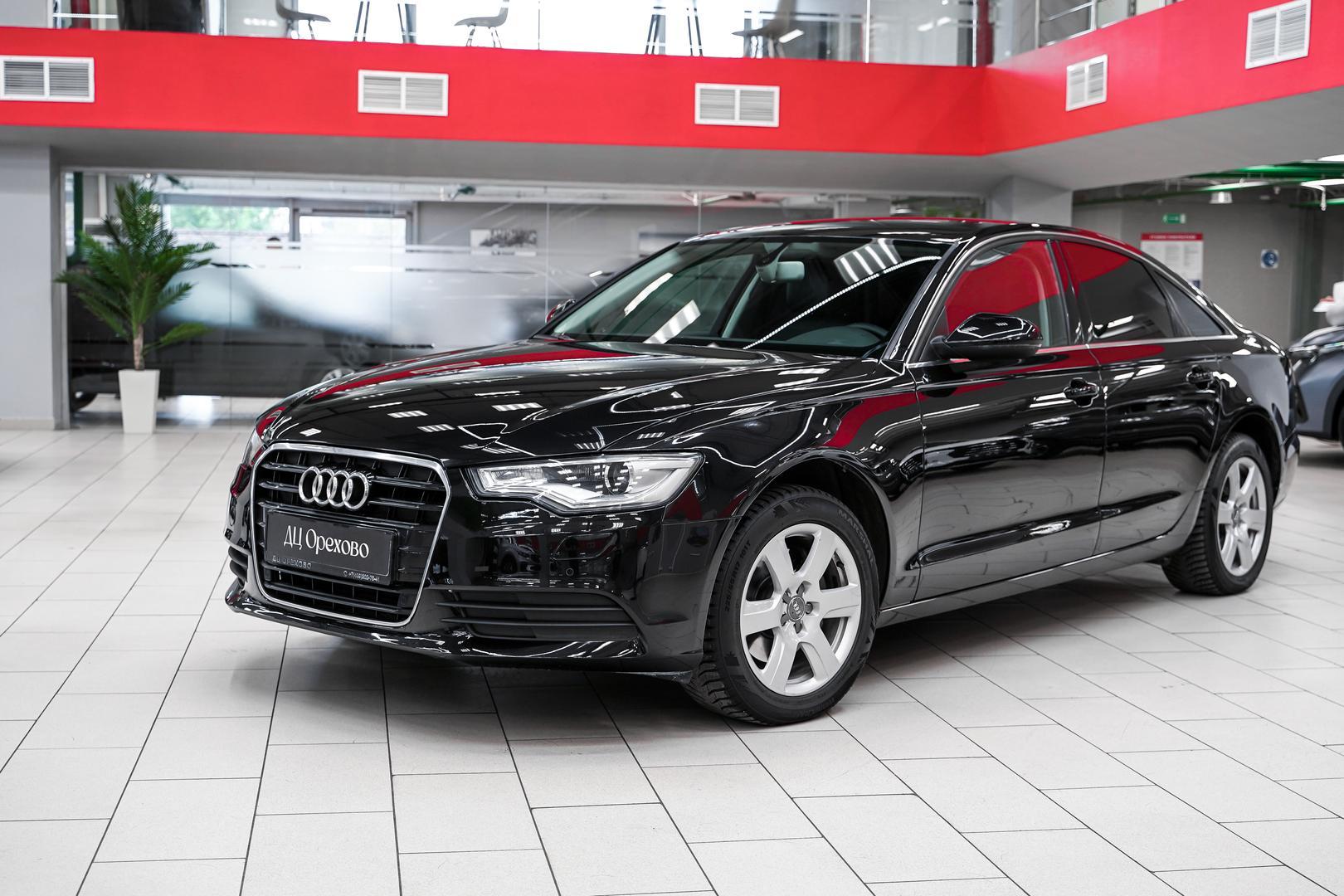 Audi A6 2013, черный, ДЦ Орехово