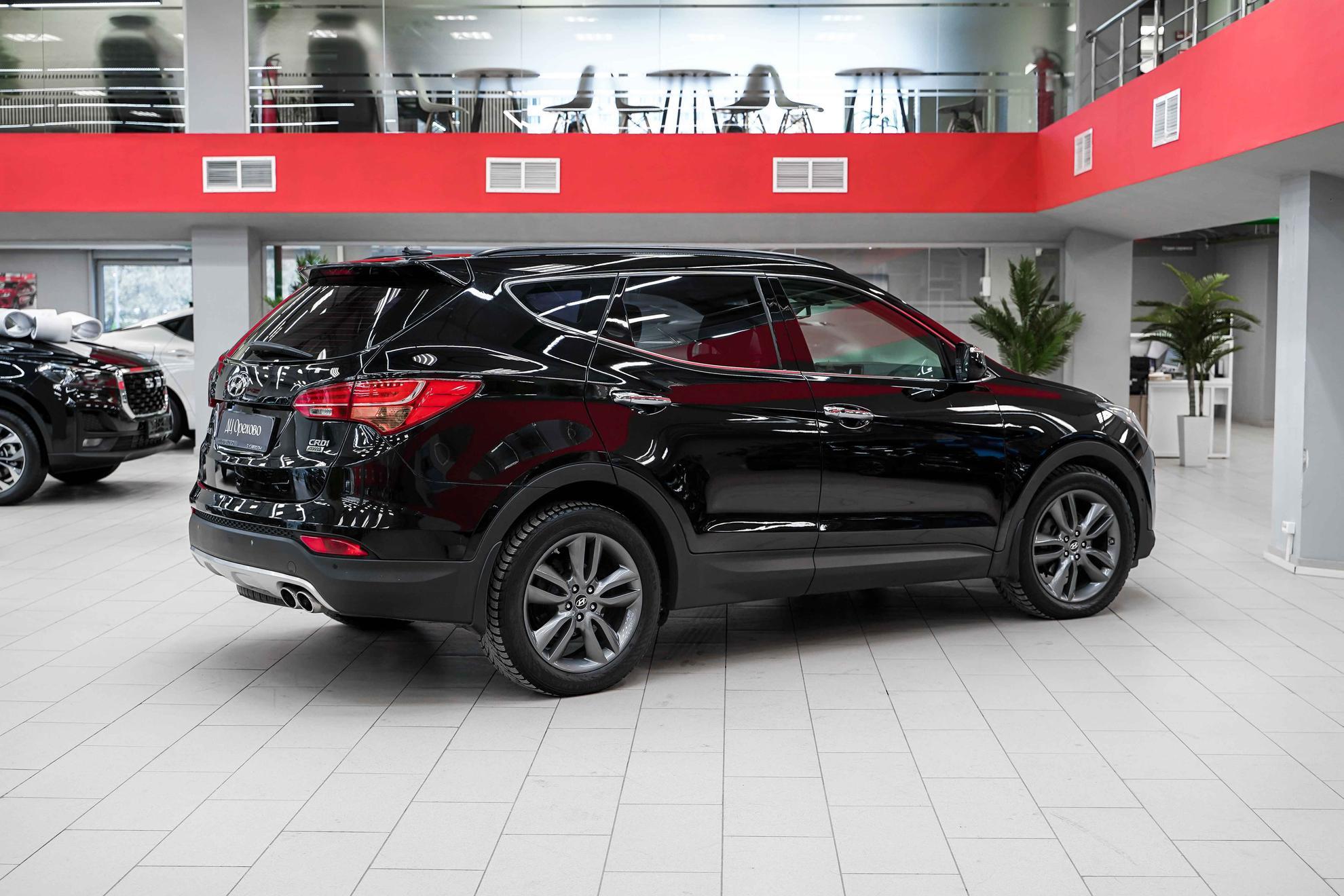 Hyundai Santa Fe 2012, черный, ДЦ Орехово