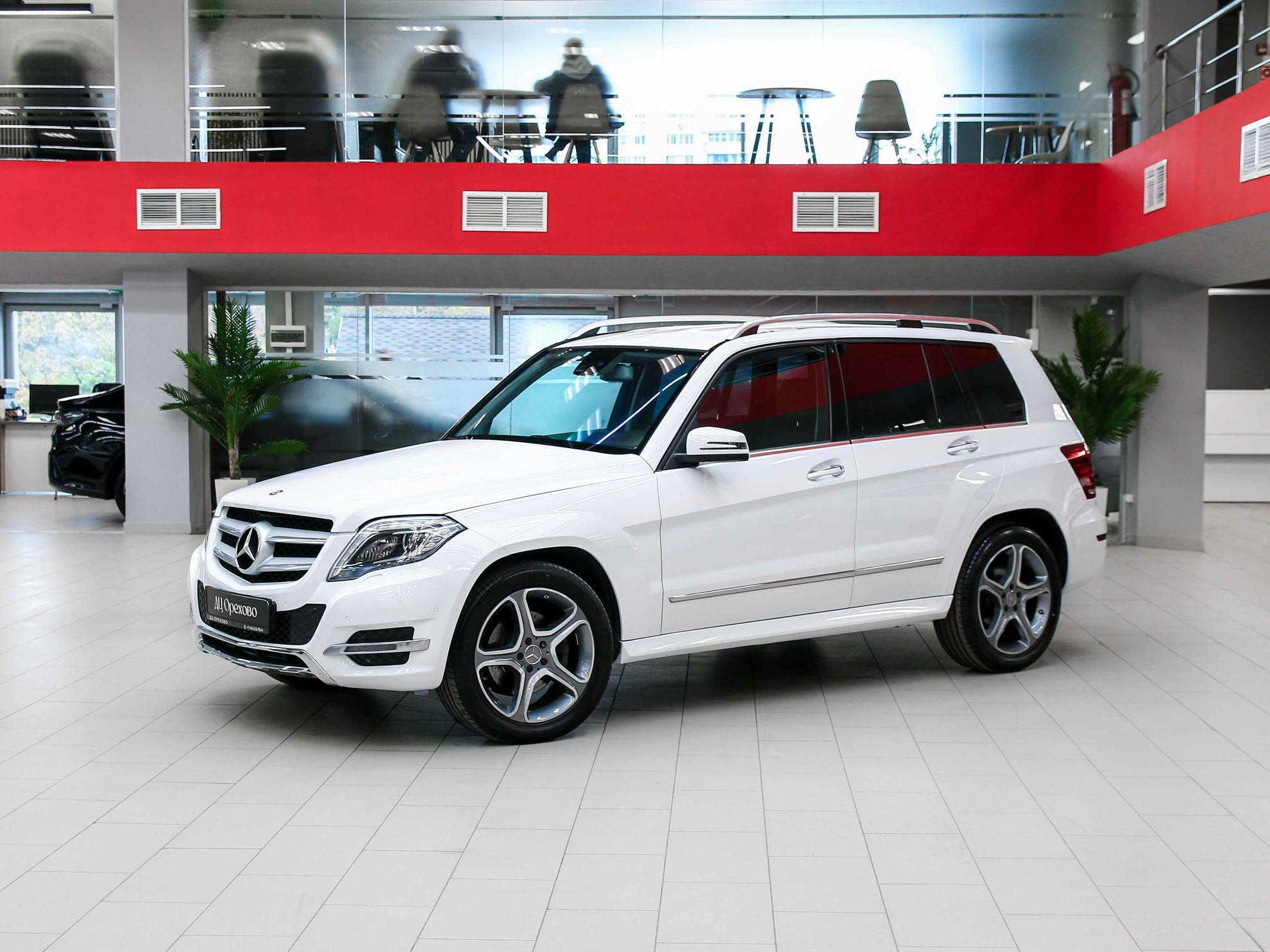 Mercedes-Benz GLK-Класс 2014, белый, ДЦ Орехово