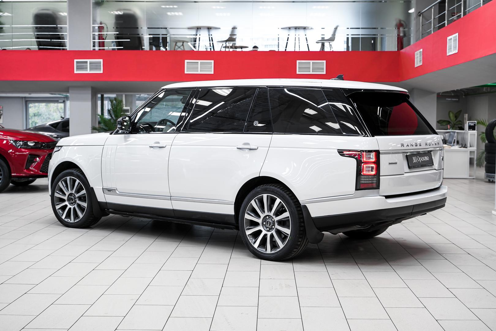 Land Rover Range Rover 2015, белый, ДЦ Орехово