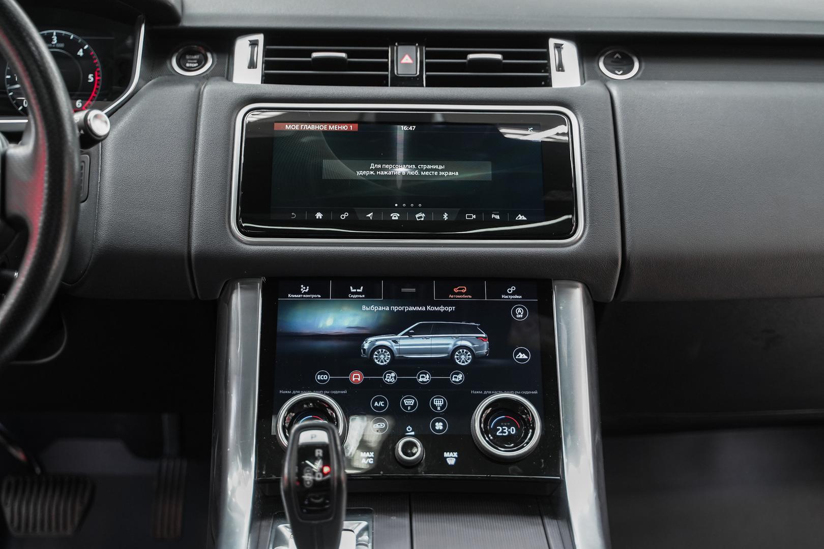 Land Rover Range Rover Sport 2019, черный, ДЦ Орехово