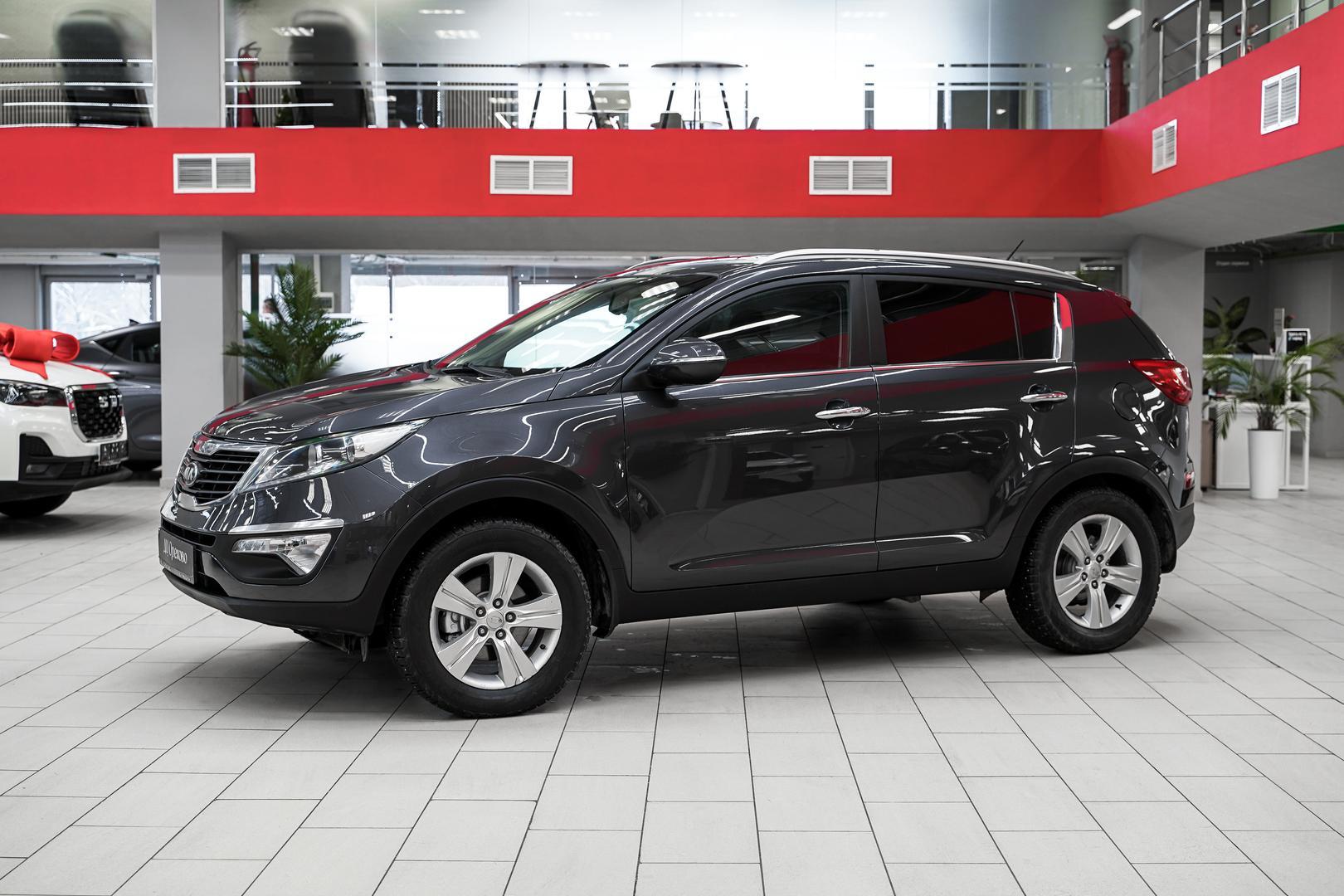 Kia Sportage 2013, серый, ДЦ Орехово