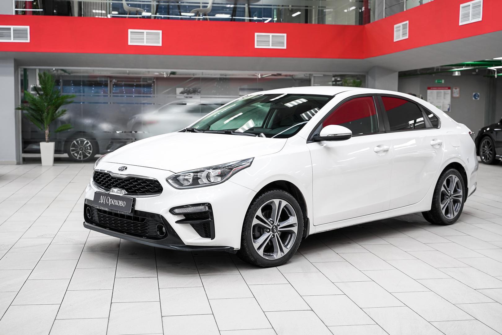Kia Cerato 2018, белый, ДЦ Орехово