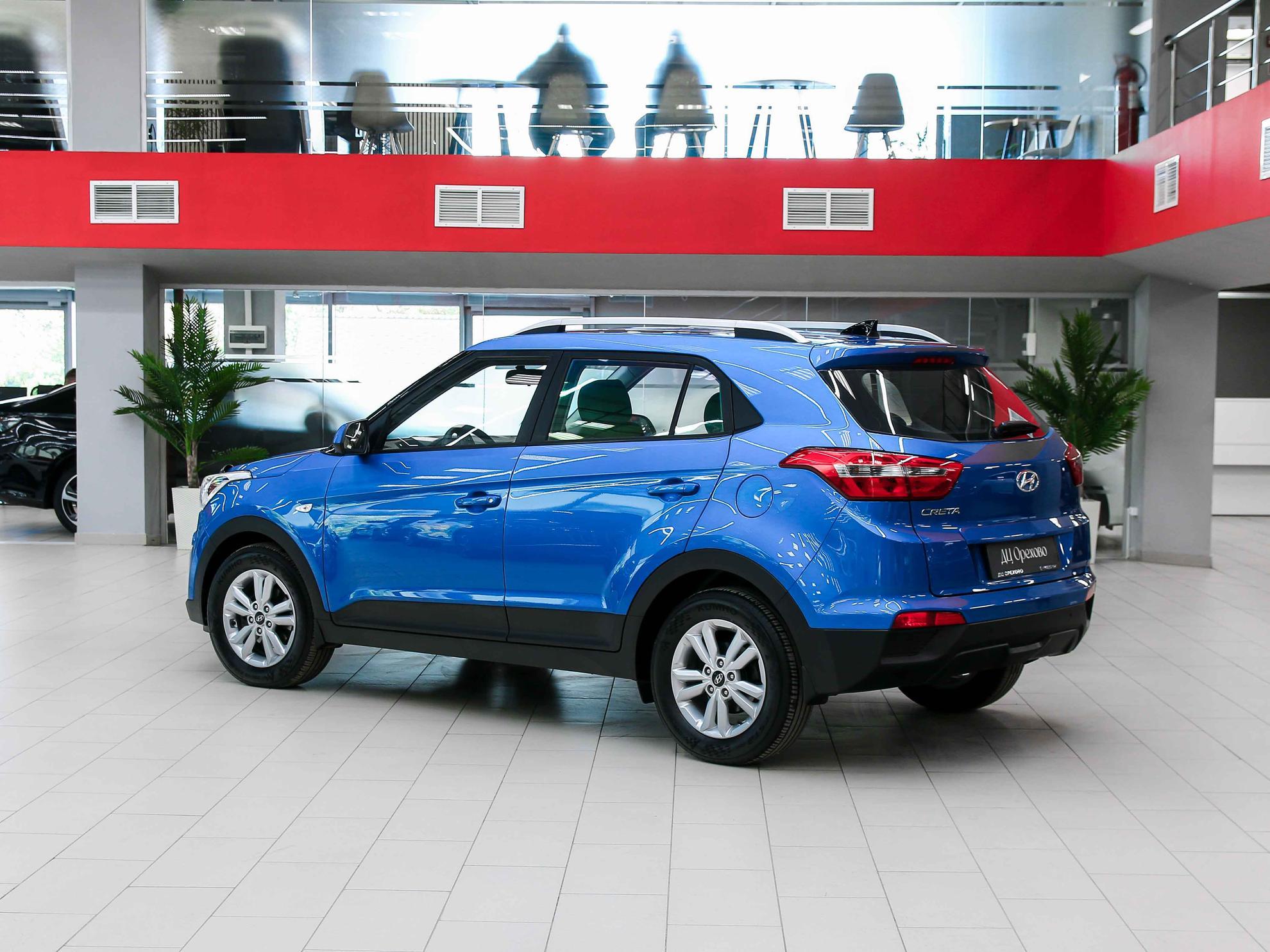 Hyundai Creta 2018, синий, ДЦ Орехово