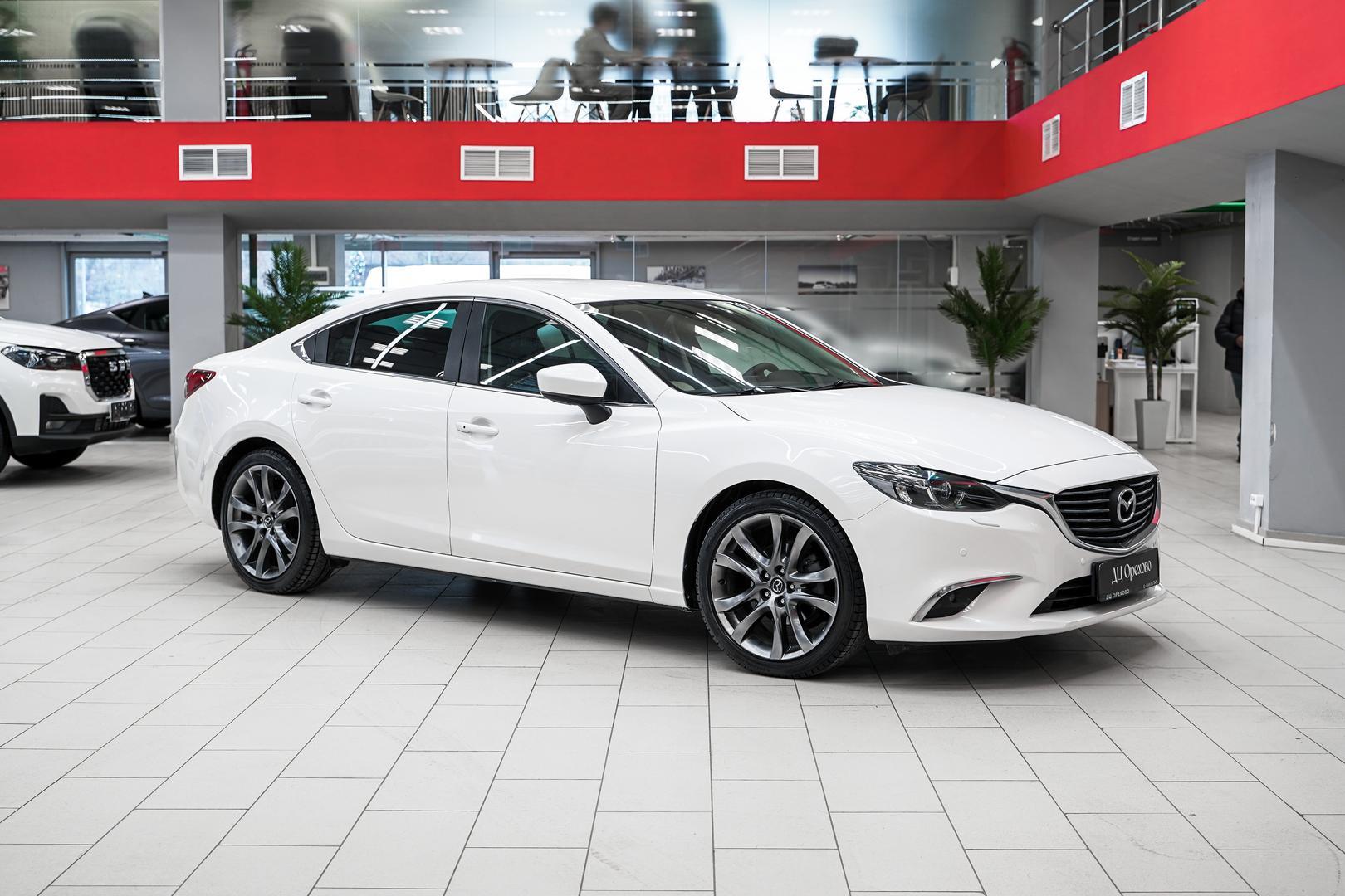 Mazda 6 2017, белый, ДЦ Орехово