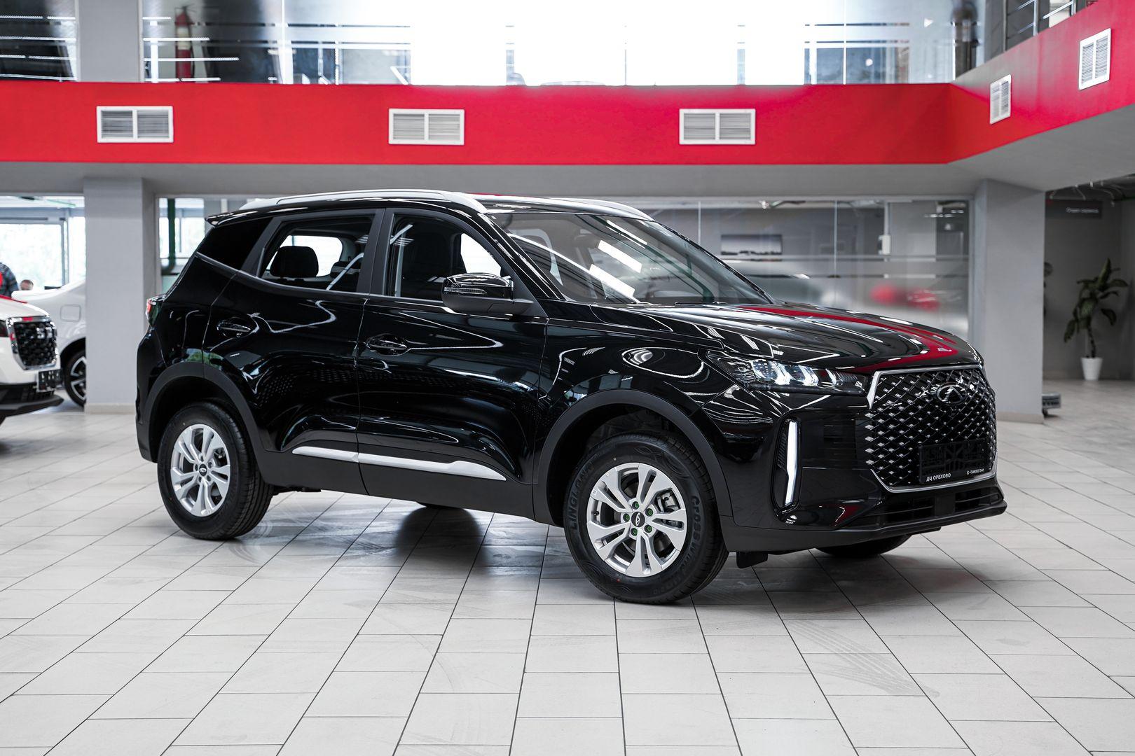 Chery Tiggo 4 2025, черный, ДЦ Орехово
