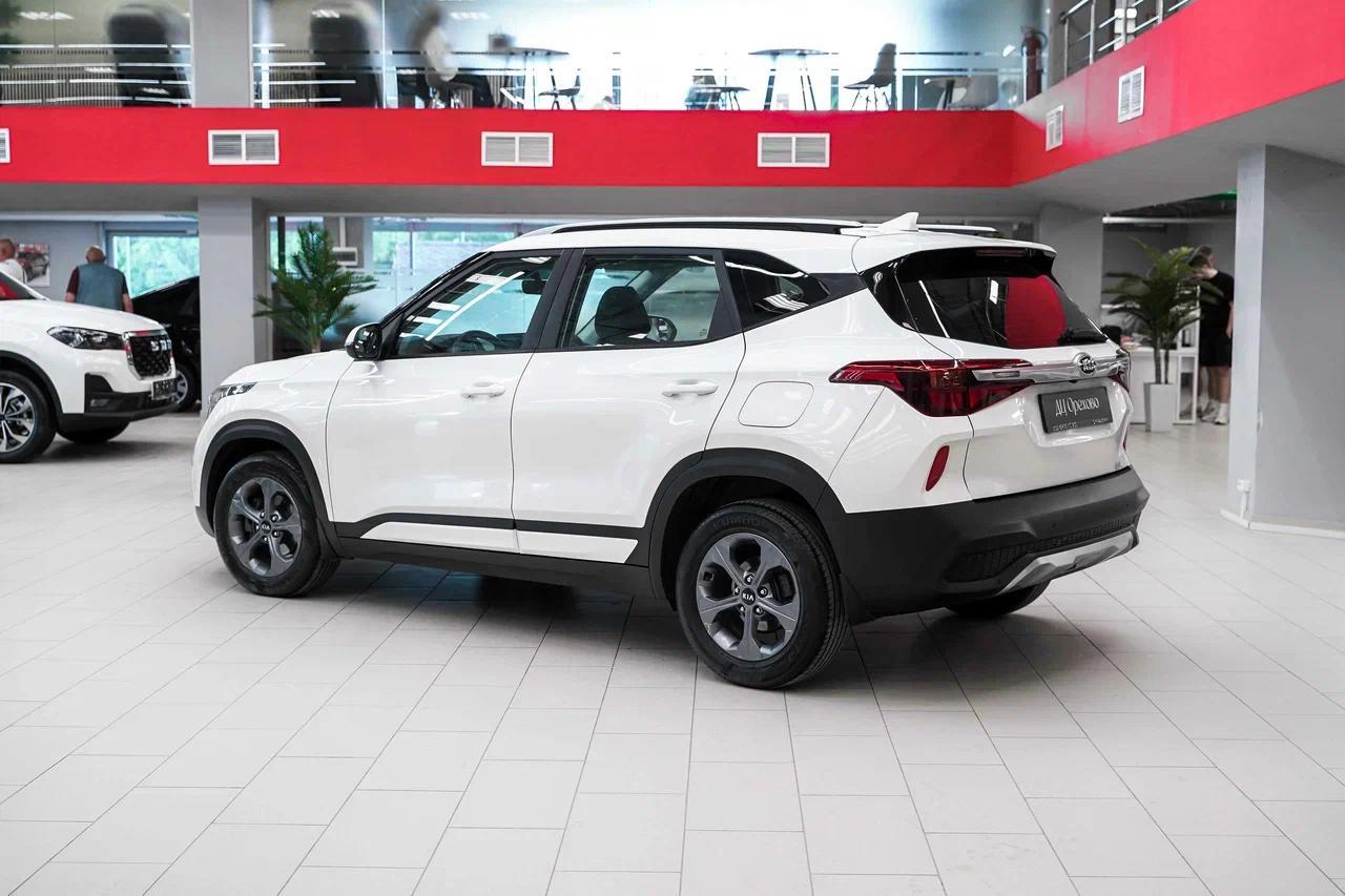 Kia Seltos 2020, белый, ДЦ Орехово