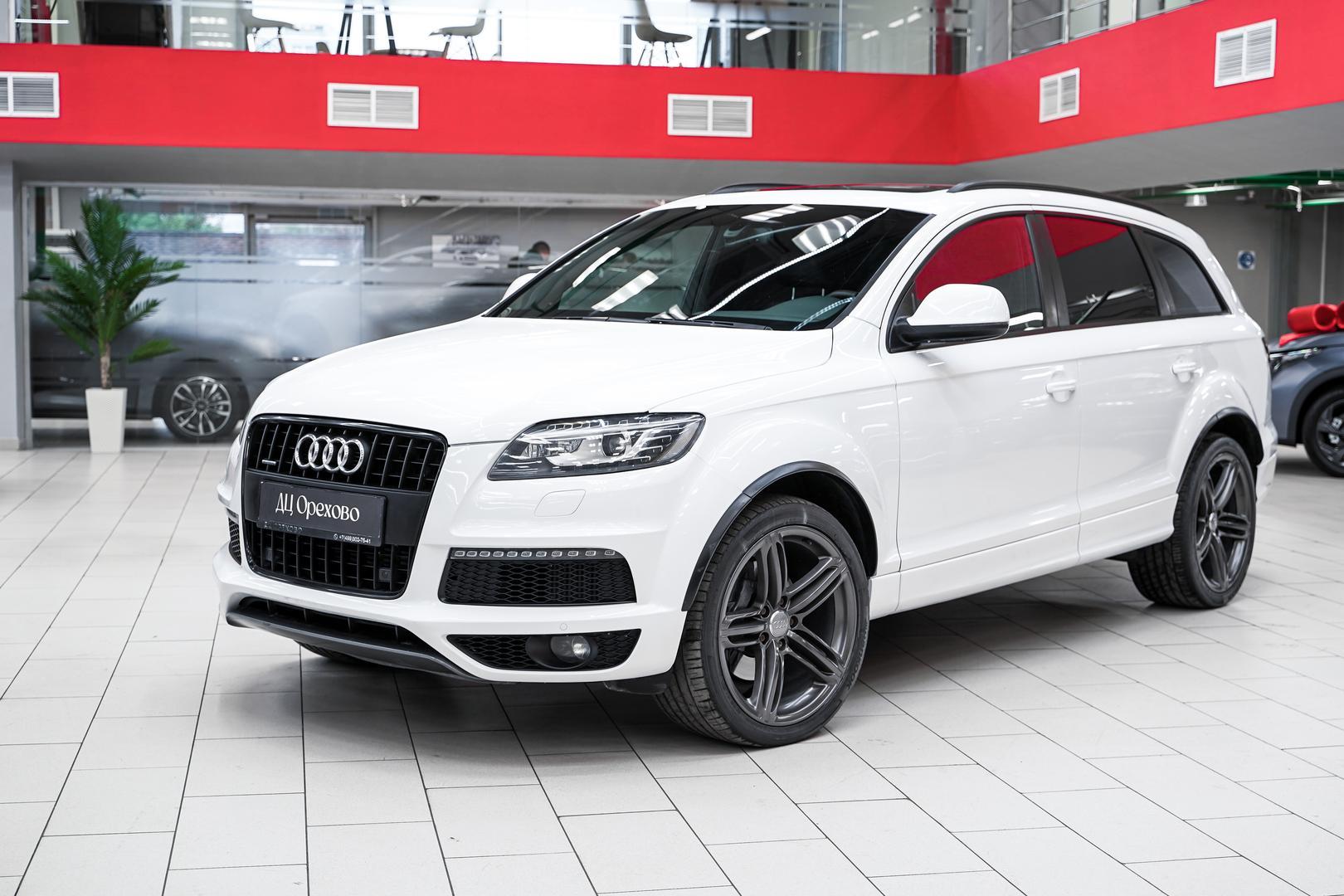 Audi Q7 2012, белый, ДЦ Орехово