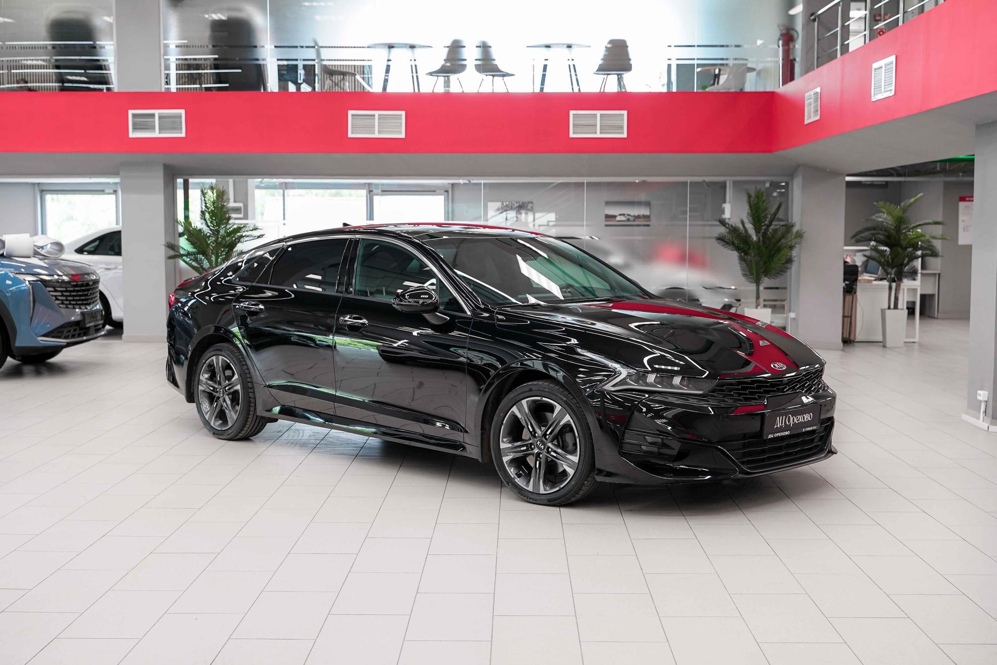 Kia K5 2021, черный, ДЦ Орехово