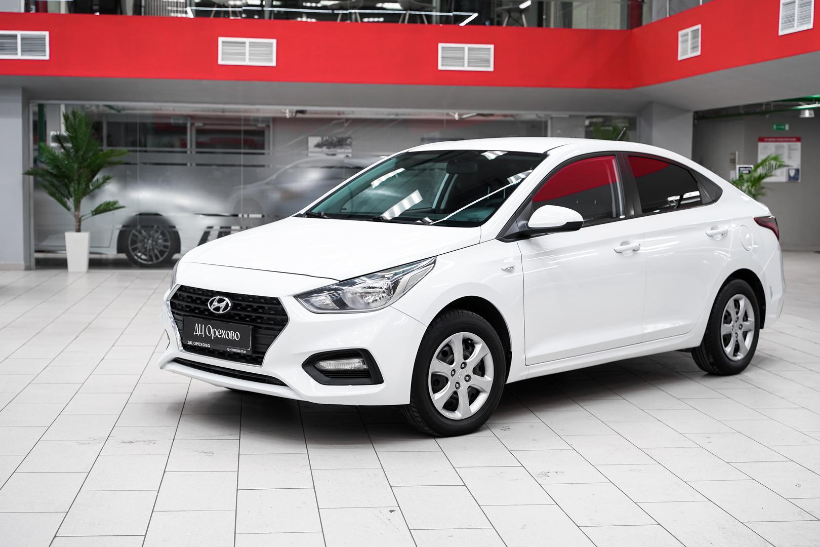 Hyundai Solaris 2017, белый, ДЦ Орехово