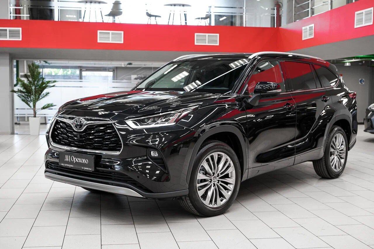 Toyota Highlander 2025, черный, ДЦ Орехово