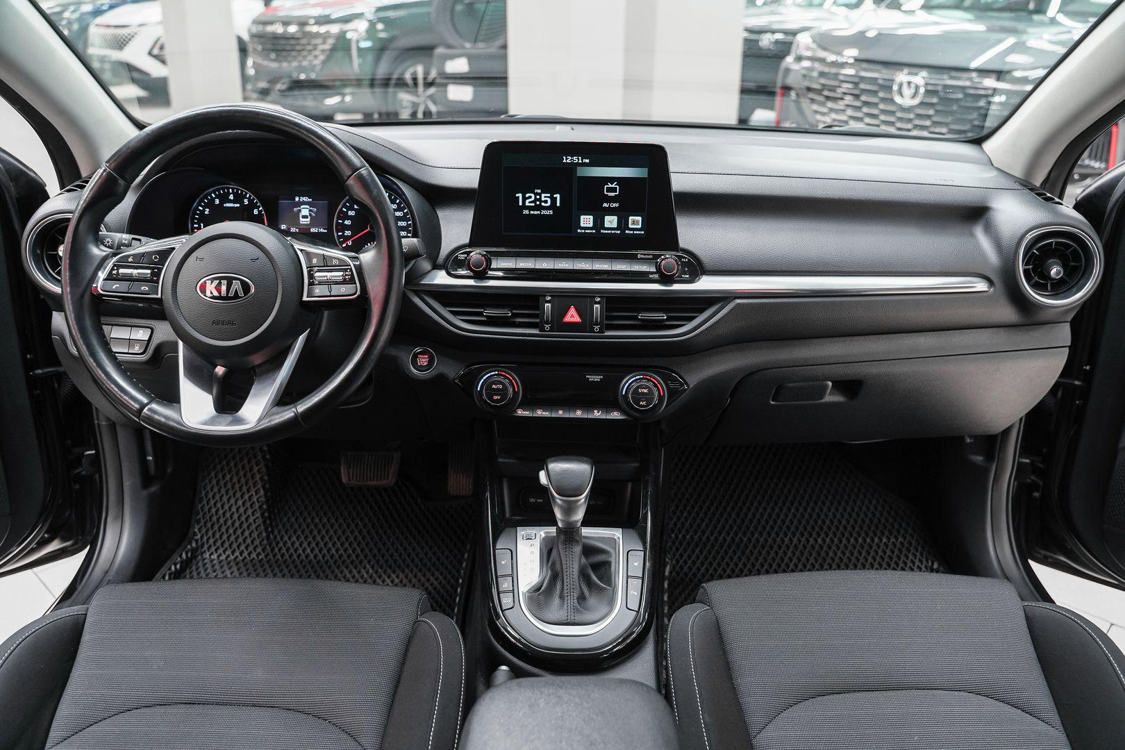 Kia Cerato 2021, черный, ДЦ Орехово