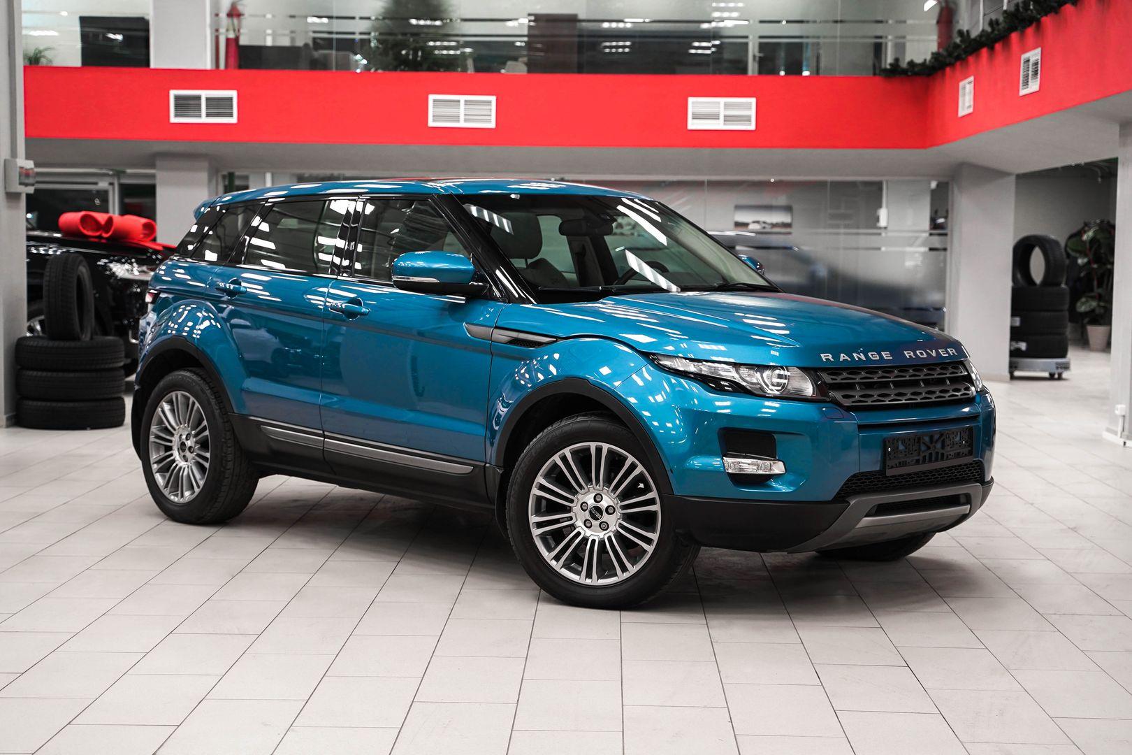 Land Rover Range Rover Evoque 2012, синий, ДЦ Орехово