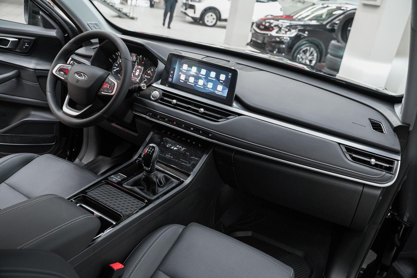 Chery Tiggo 4 2025, черный, ДЦ Орехово