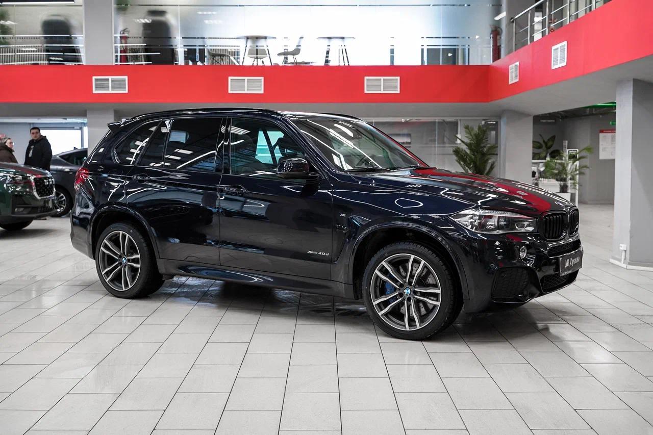 BMW X5 2017, черный, ДЦ Орехово