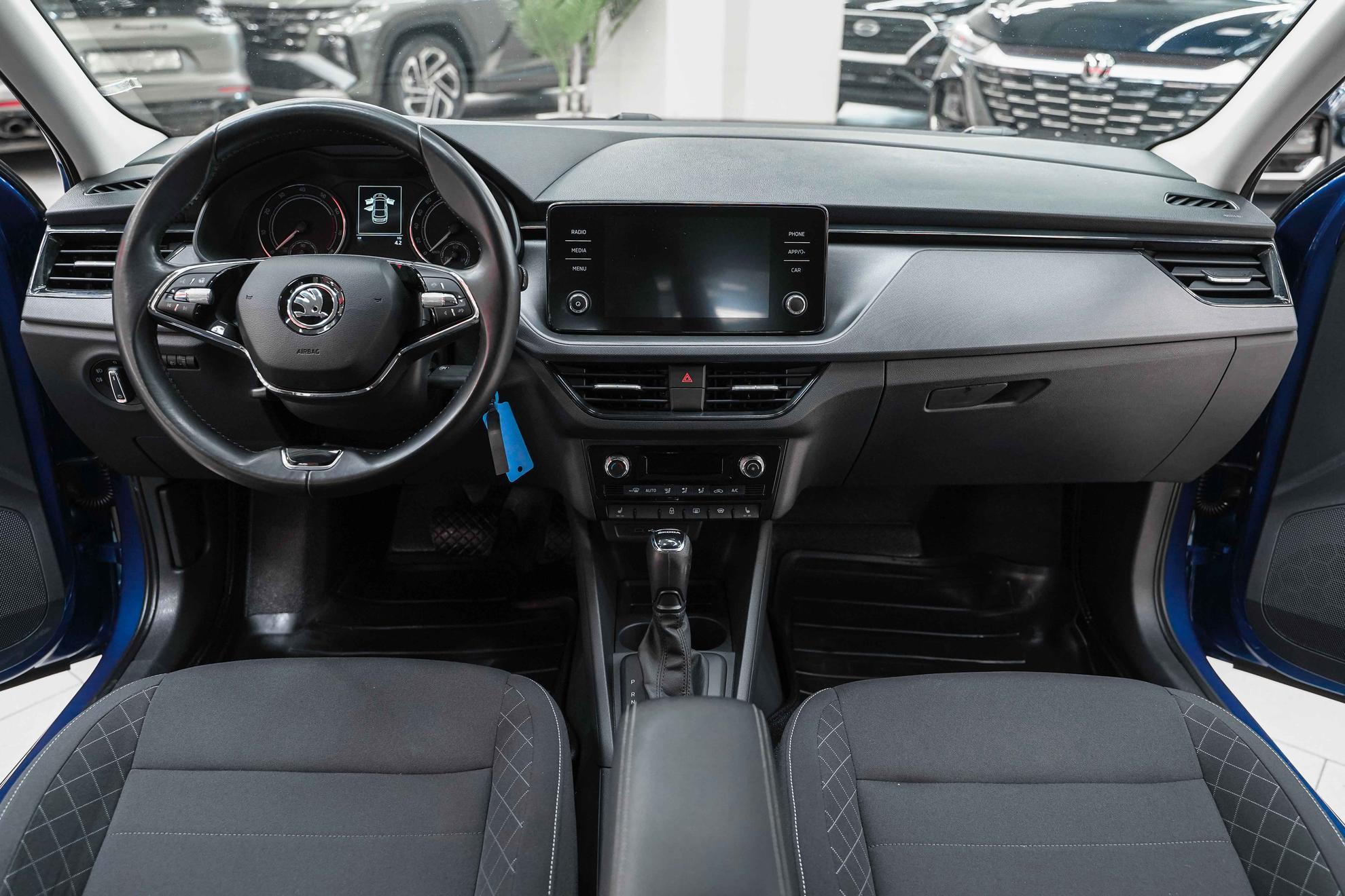 Skoda Rapid 2021, синий, ДЦ Орехово
