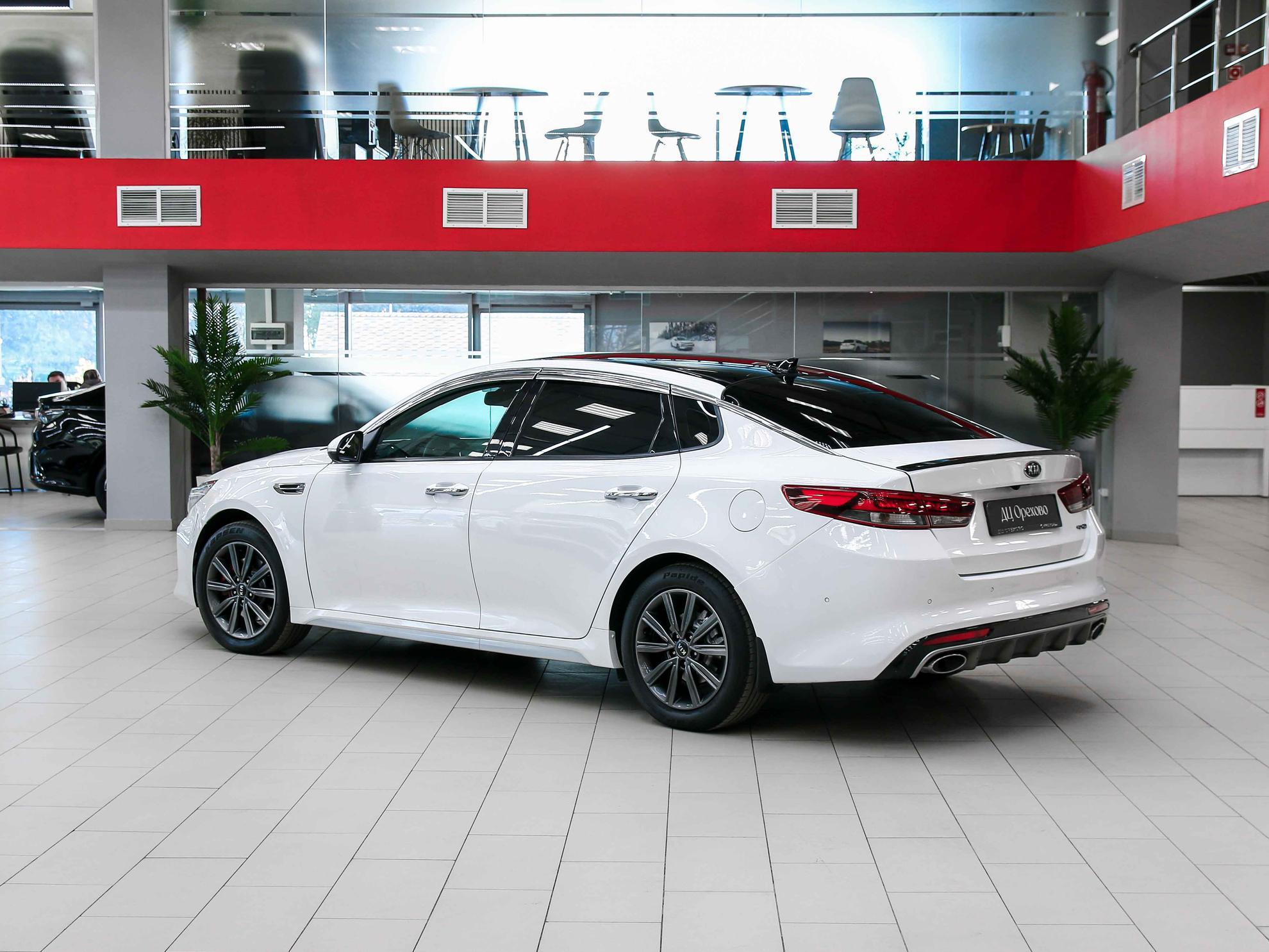 Kia Optima 2016, белый, ДЦ Орехово
