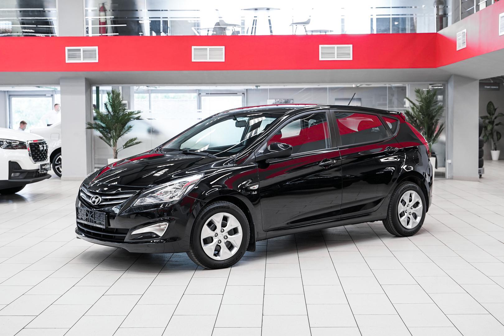 Hyundai Solaris 2015, черный, ДЦ Орехово