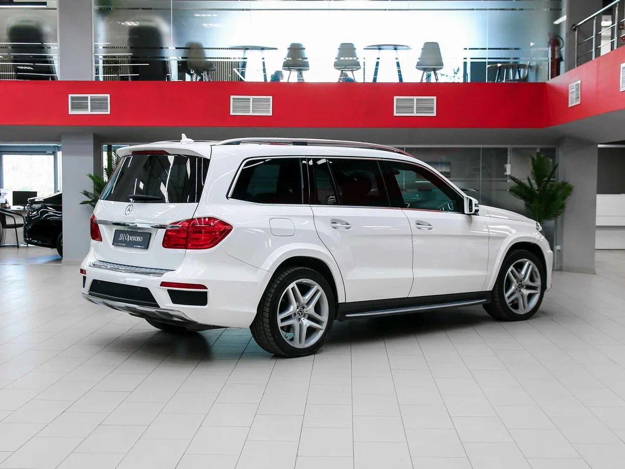 Mercedes-Benz GL-Класс 2014, белый, ДЦ Орехово