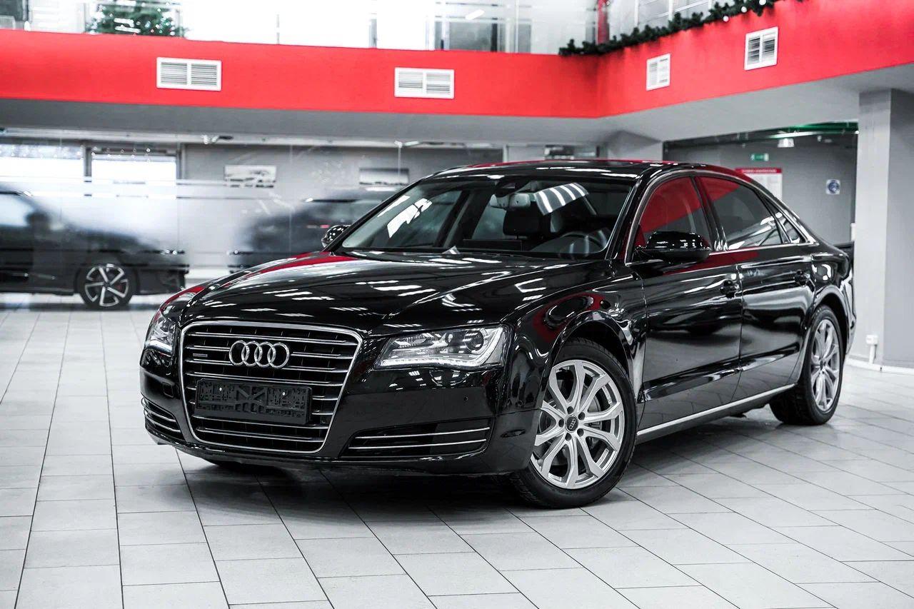 Audi A8 2011, черный, ДЦ Орехово