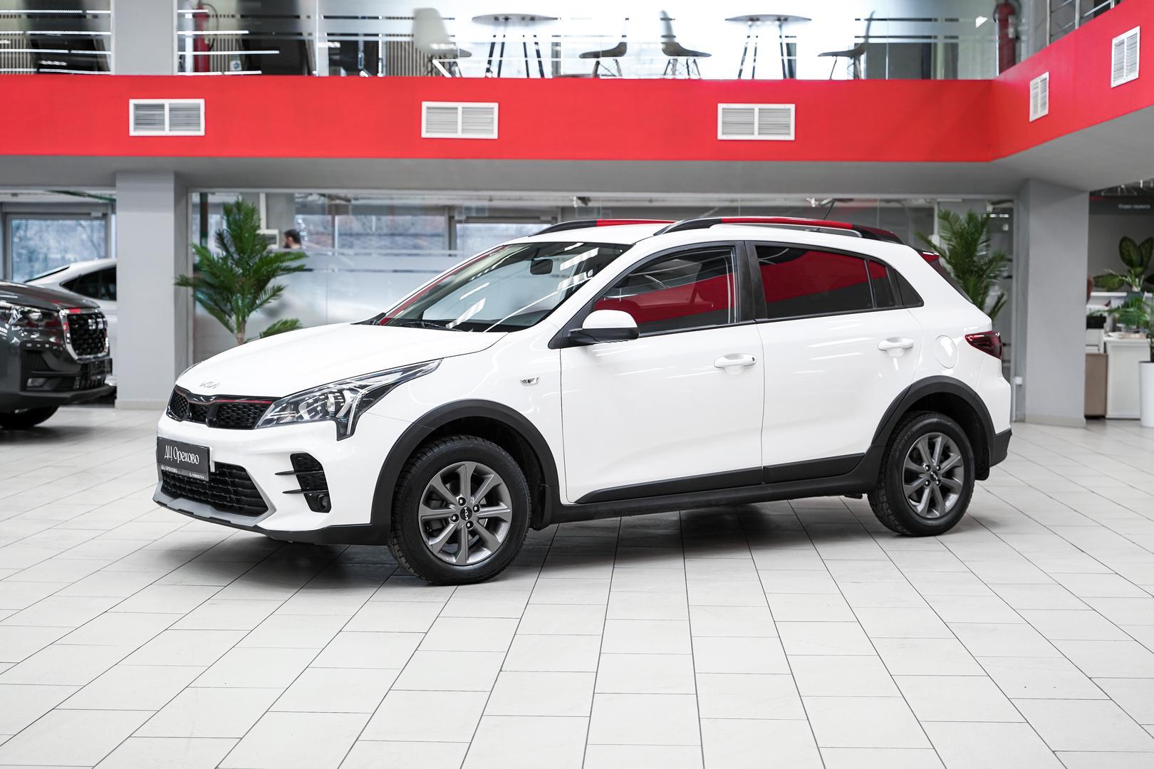 Kia Rio 2021, белый, ДЦ Орехово